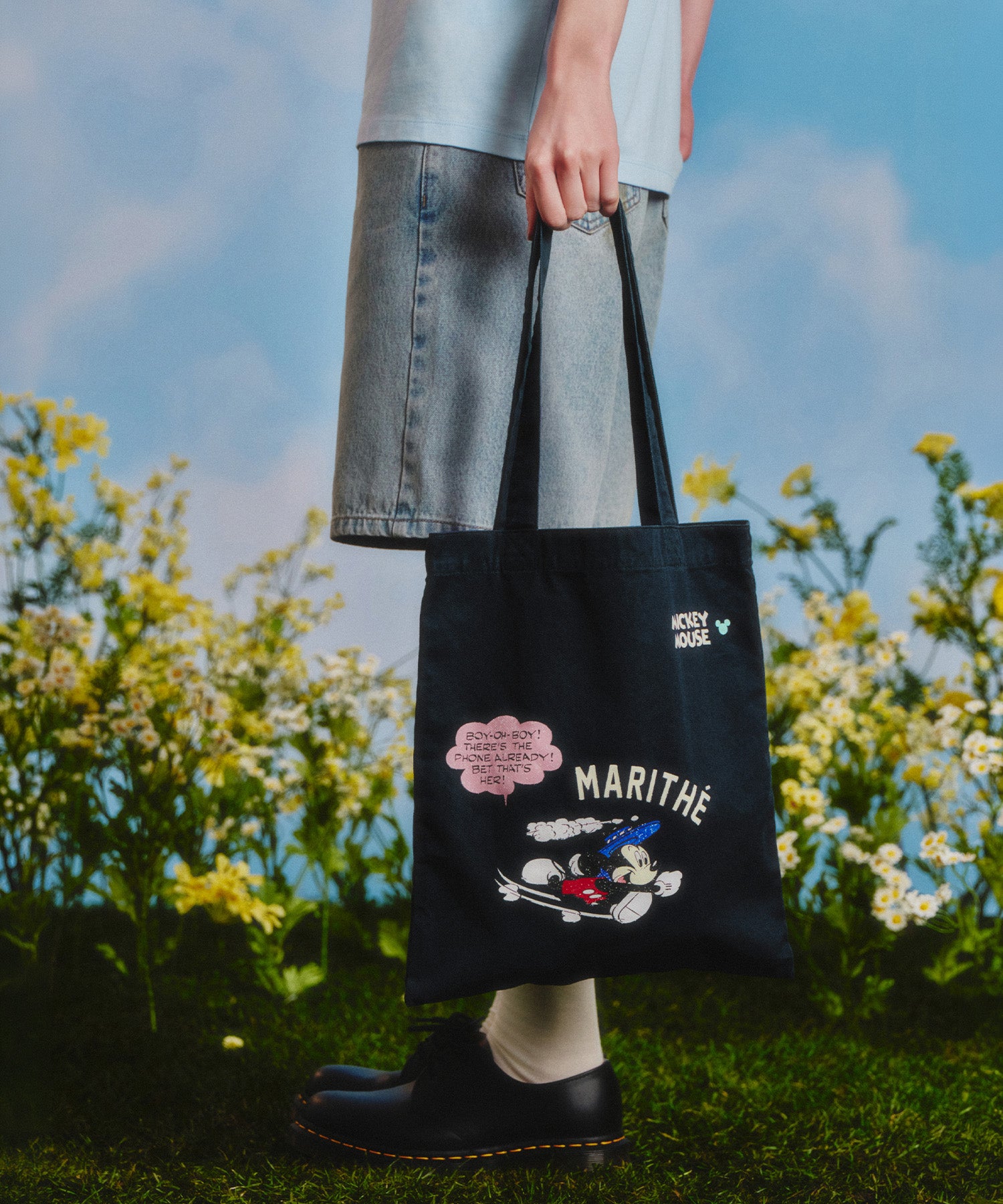 [MARITHE_DISNEY] MICKEY_COMIC ECO BAG