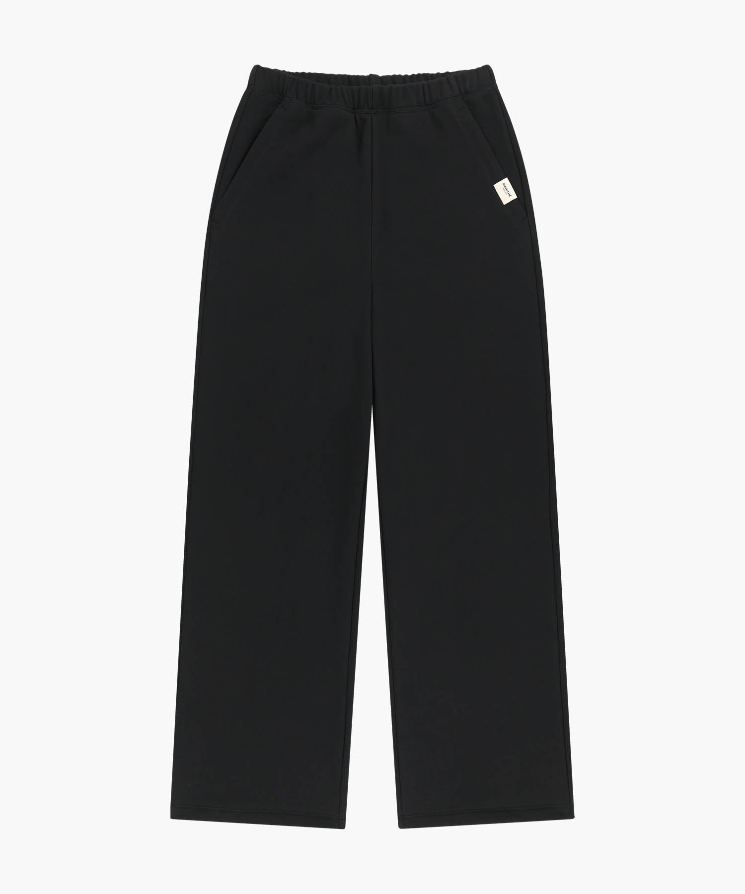 W BASIC FOLD-OVER SWEAT PANTS