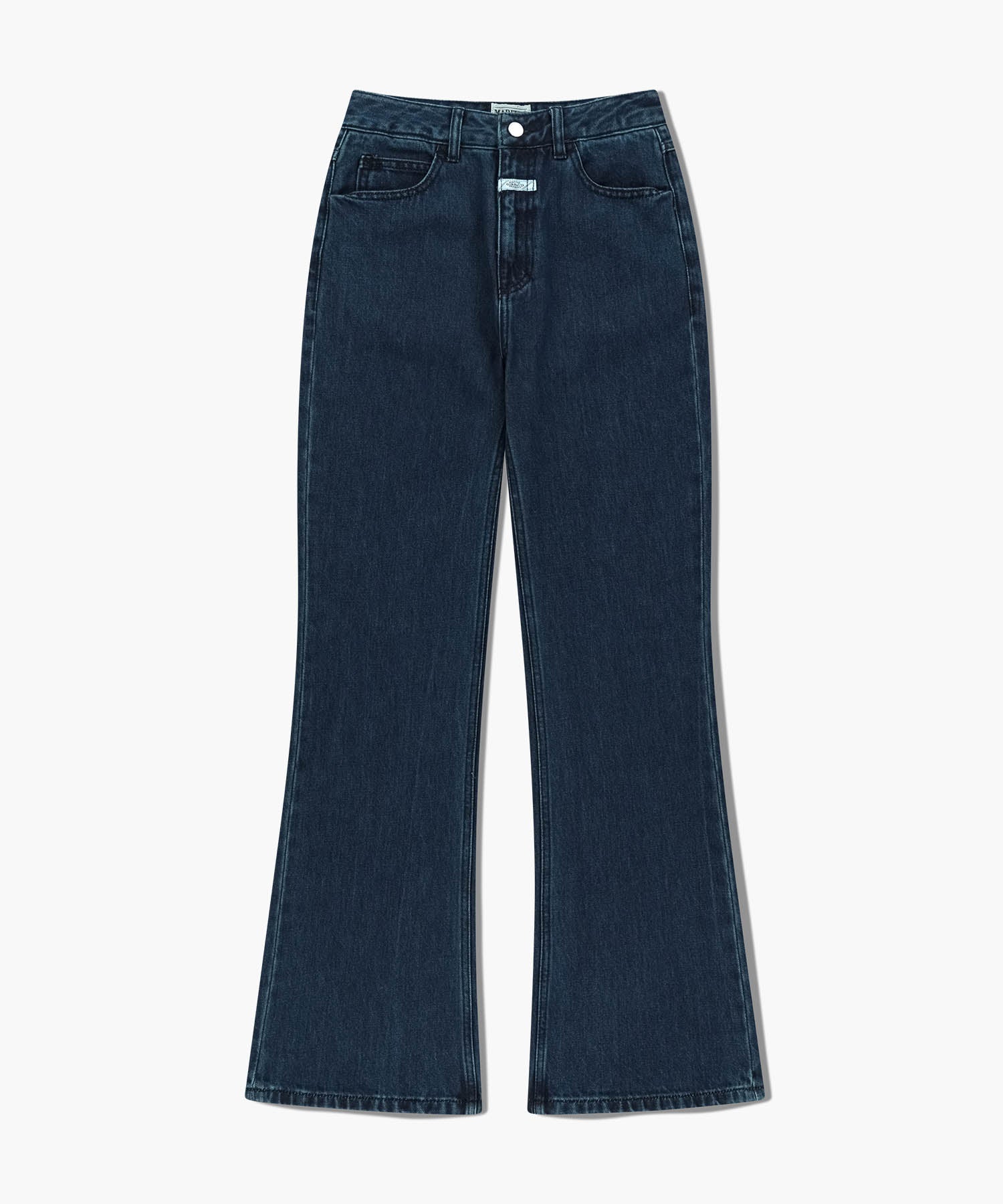 W SLIM BOOT-CUT DENIM PANTS