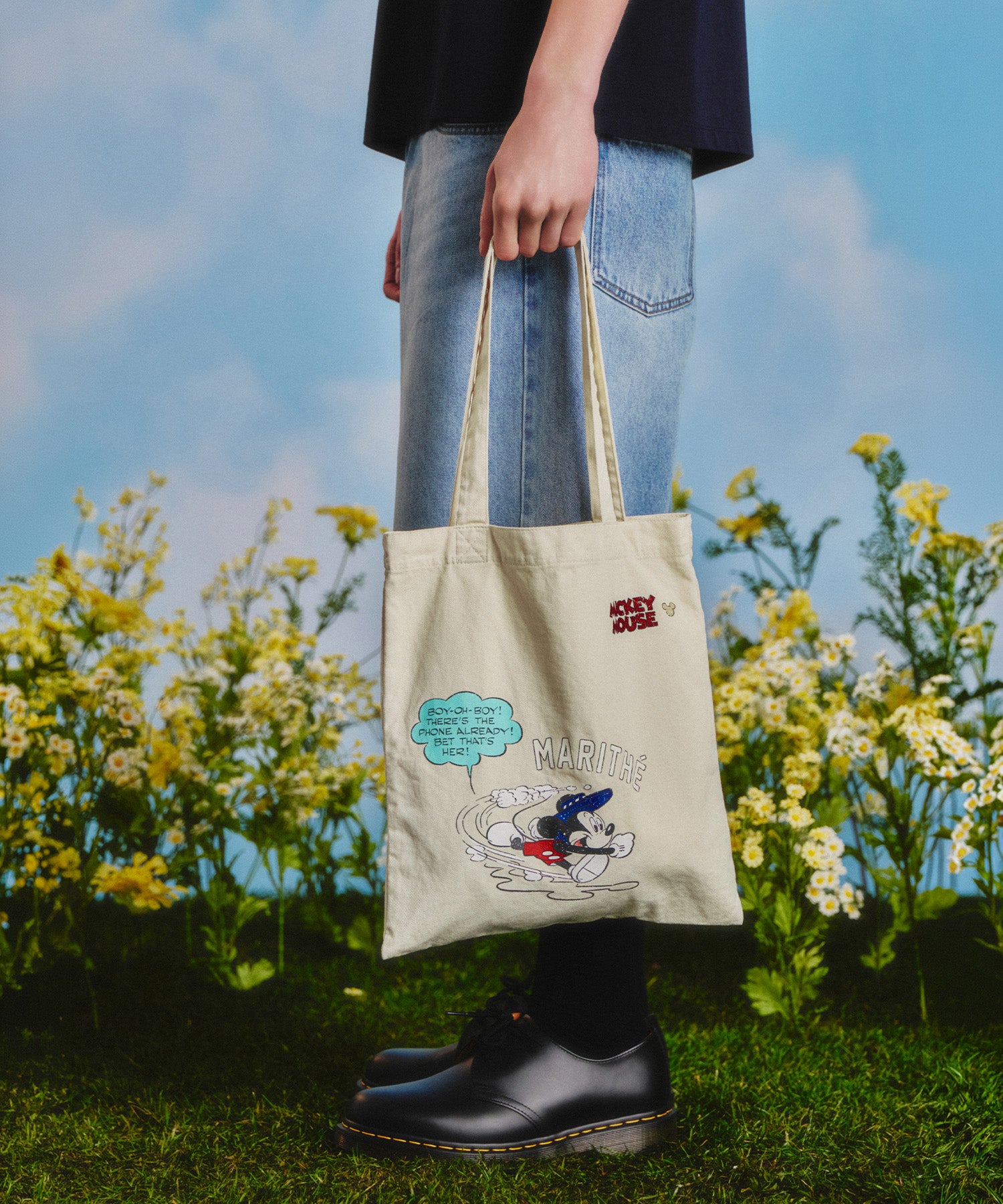 [MARITHE_DISNEY] MICKEY_COMIC ECO BAG
