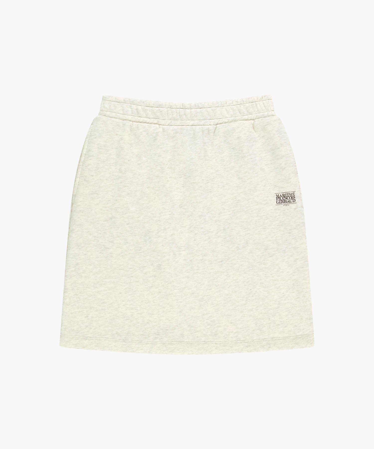 W VINTAGE CLASSIC LOGO SWEAT MINI SKIRT