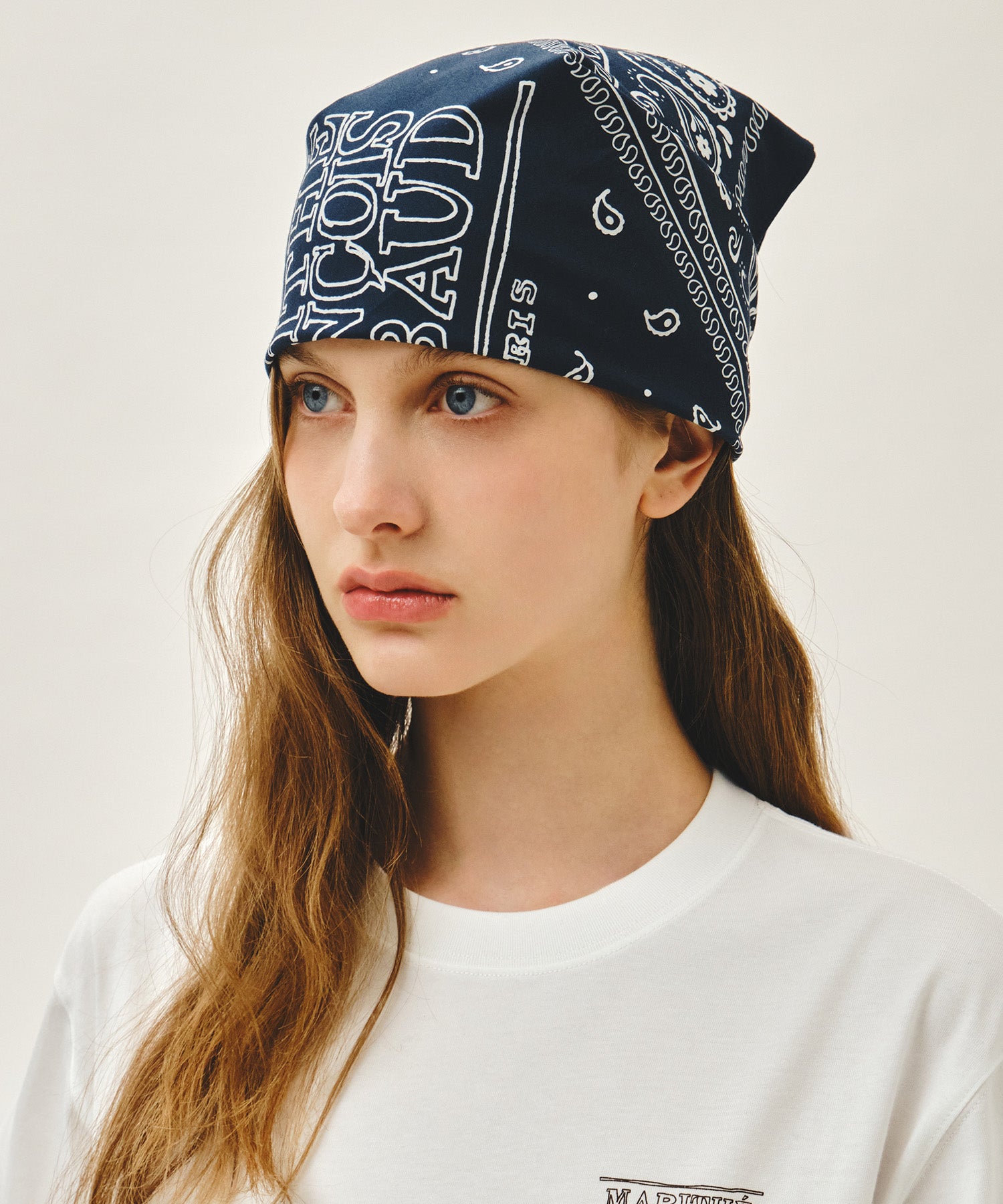 CLASSIC LOGO BANDANA SCARF