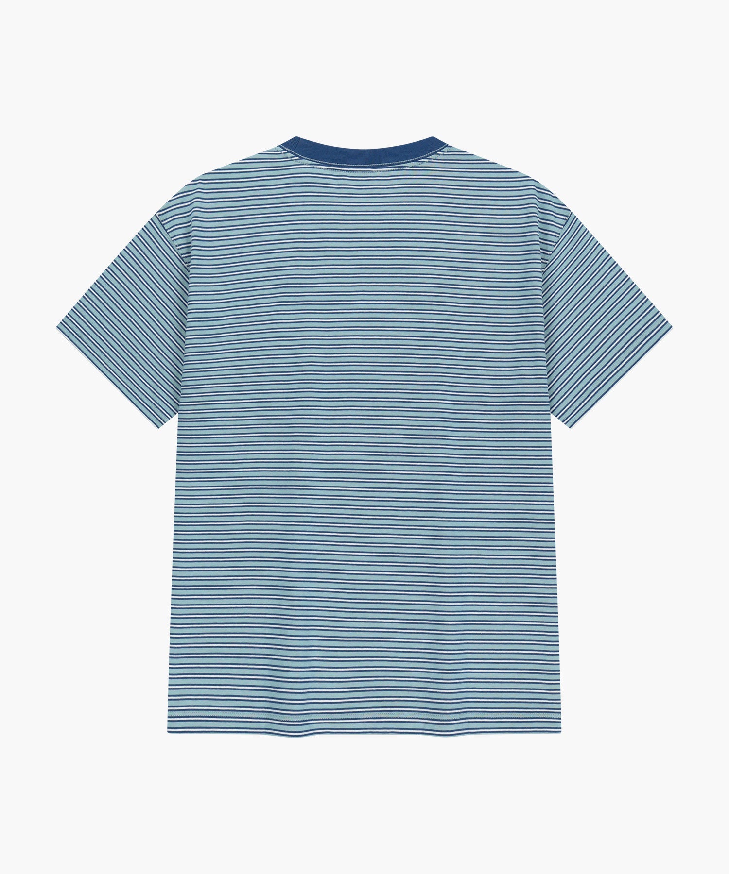 SMALL CLASSIC LOGO STRIPE RINGER TEE