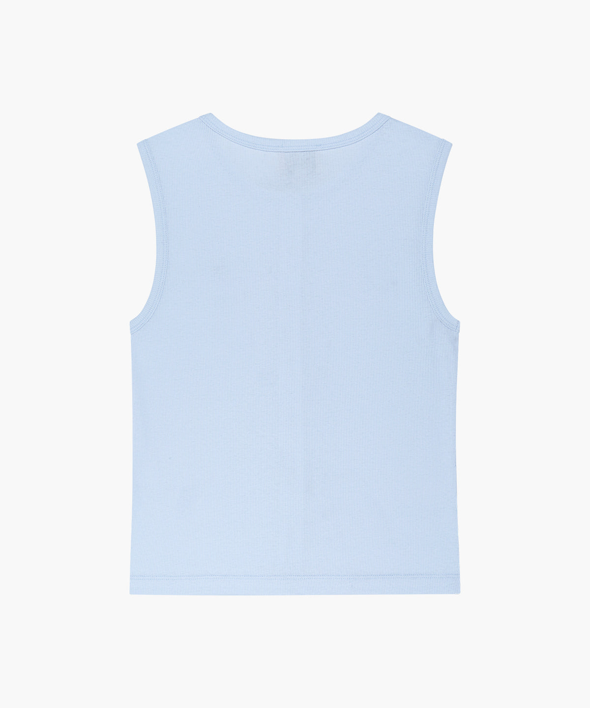W BUTTON UP SLEEVELESS
