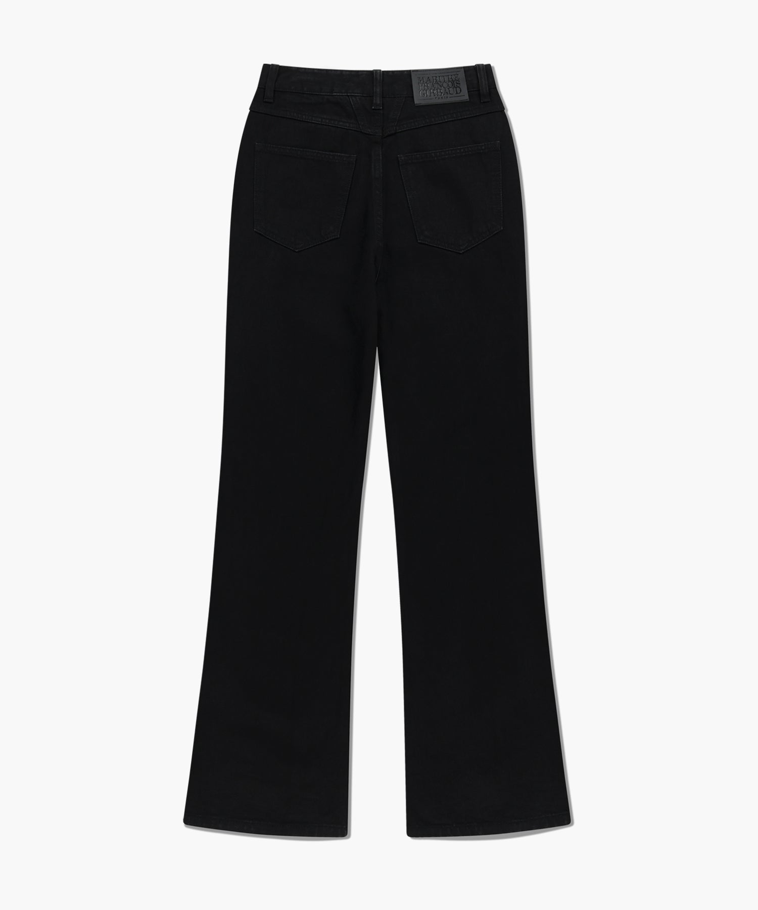 W SLIM BOOT-CUT DENIM PANTS