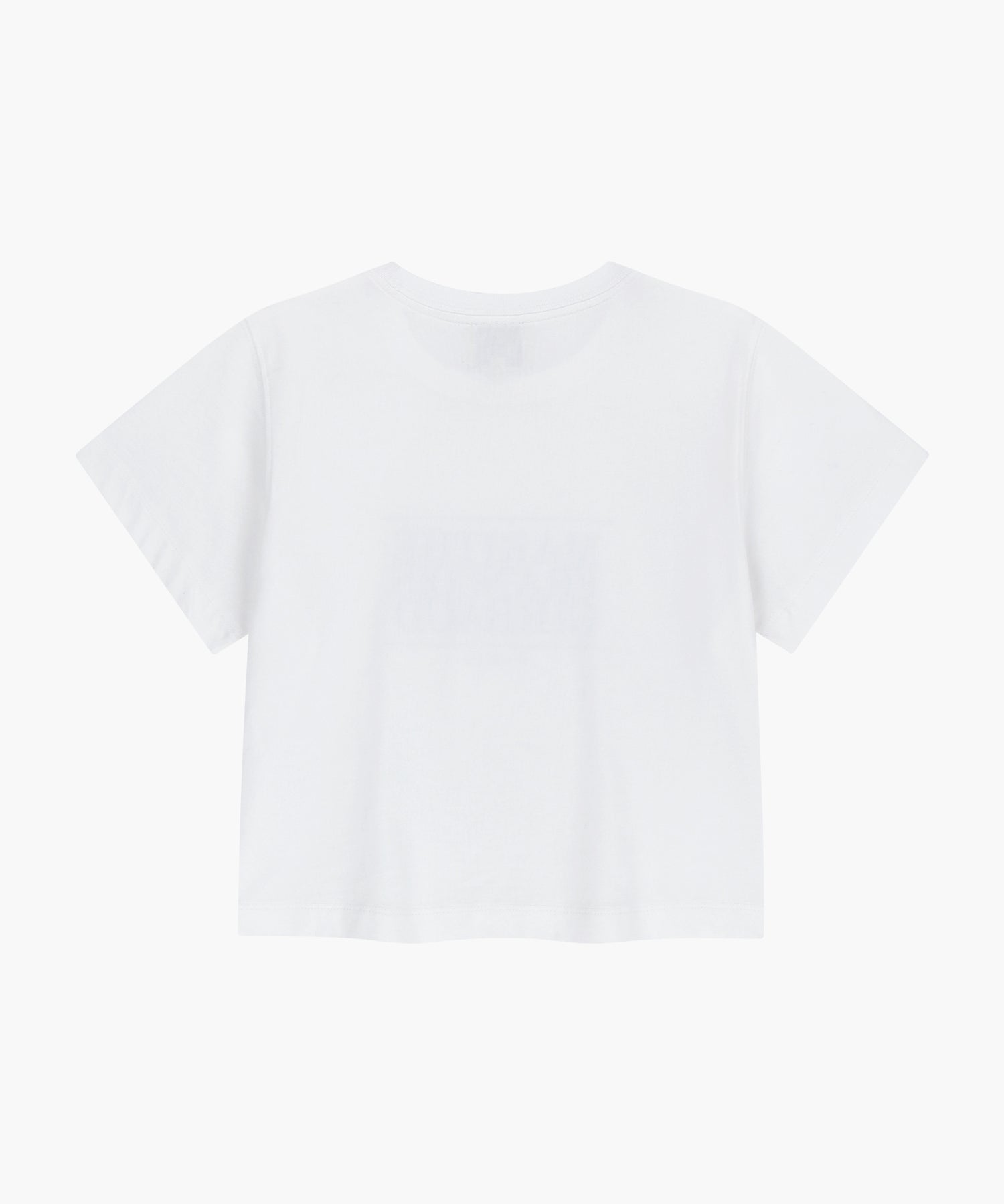 W CLASSIC LOGO CROP TEE