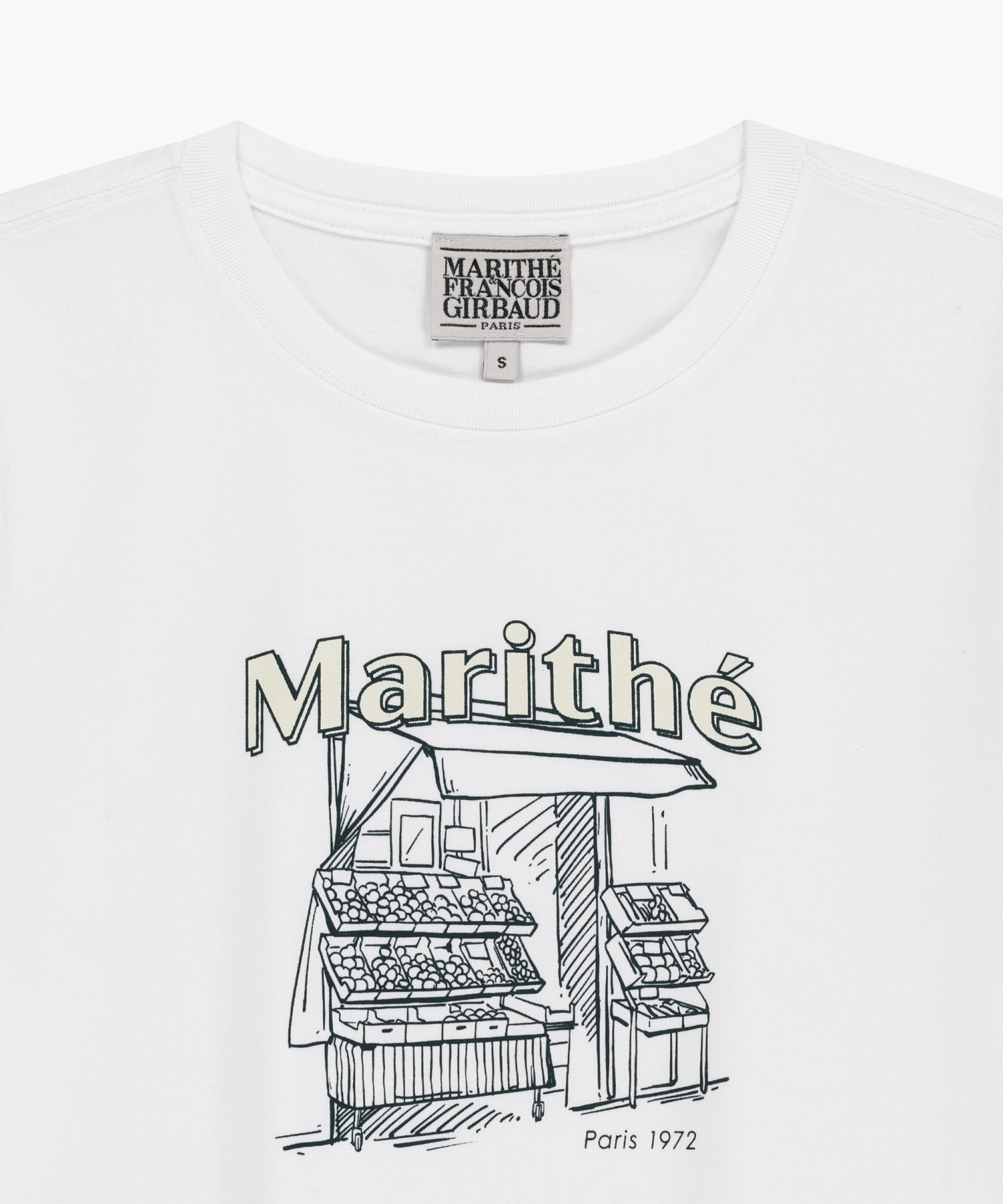 [REGEN] W FRENCH FRUIT SHOP GRAPHIC TEE