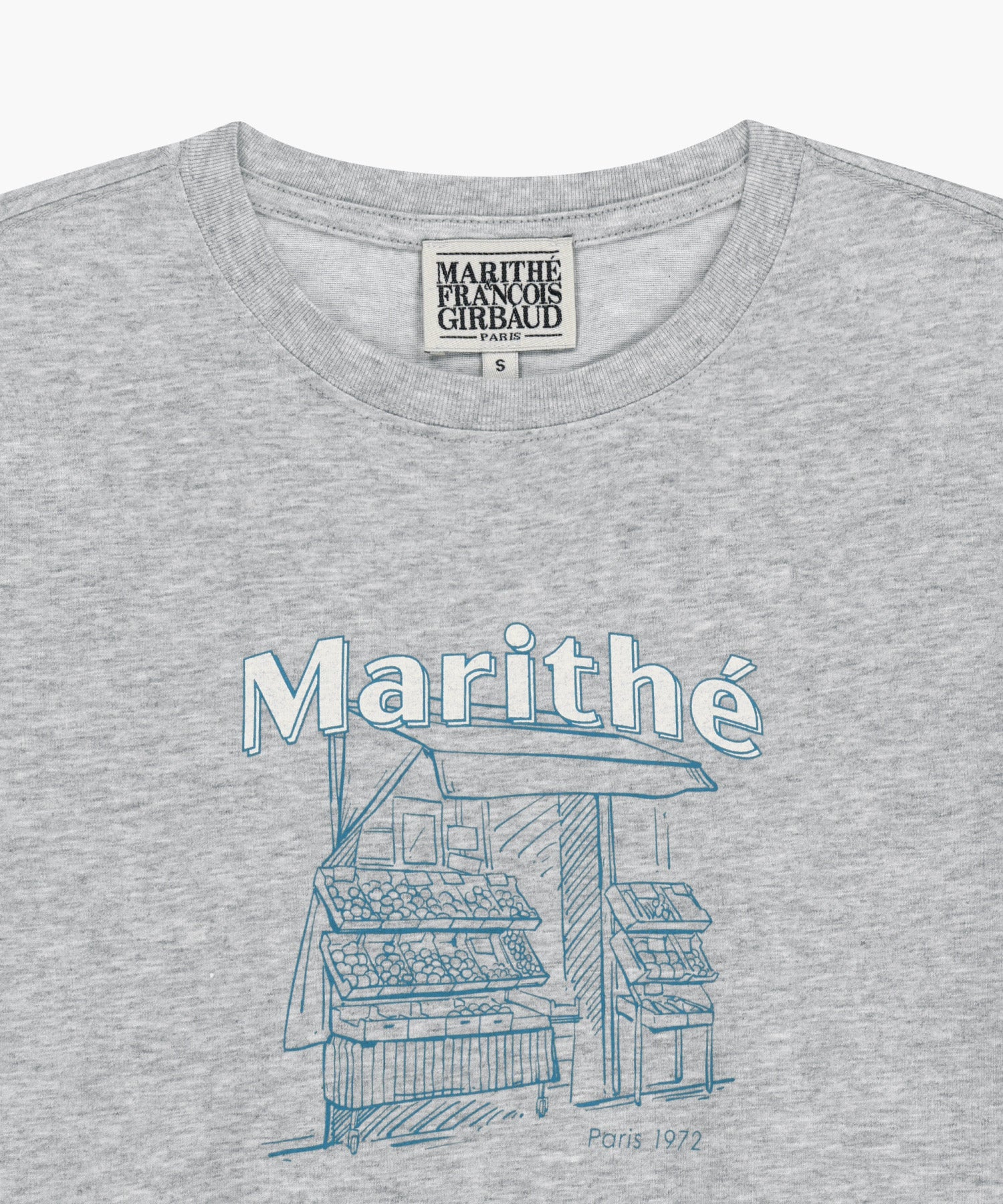 [REGEN] W FRENCH FRUIT SHOP GRAPHIC TEE