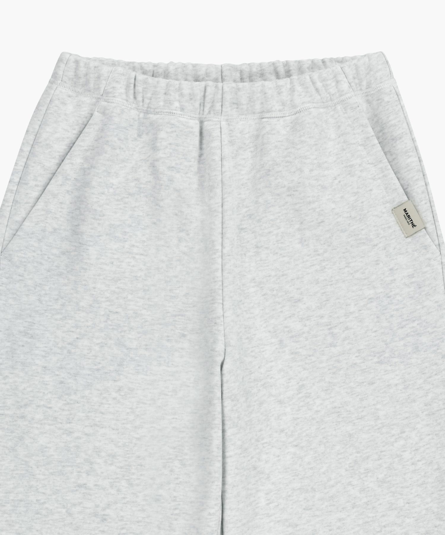 W BASIC FOLD-OVER SWEAT PANTS