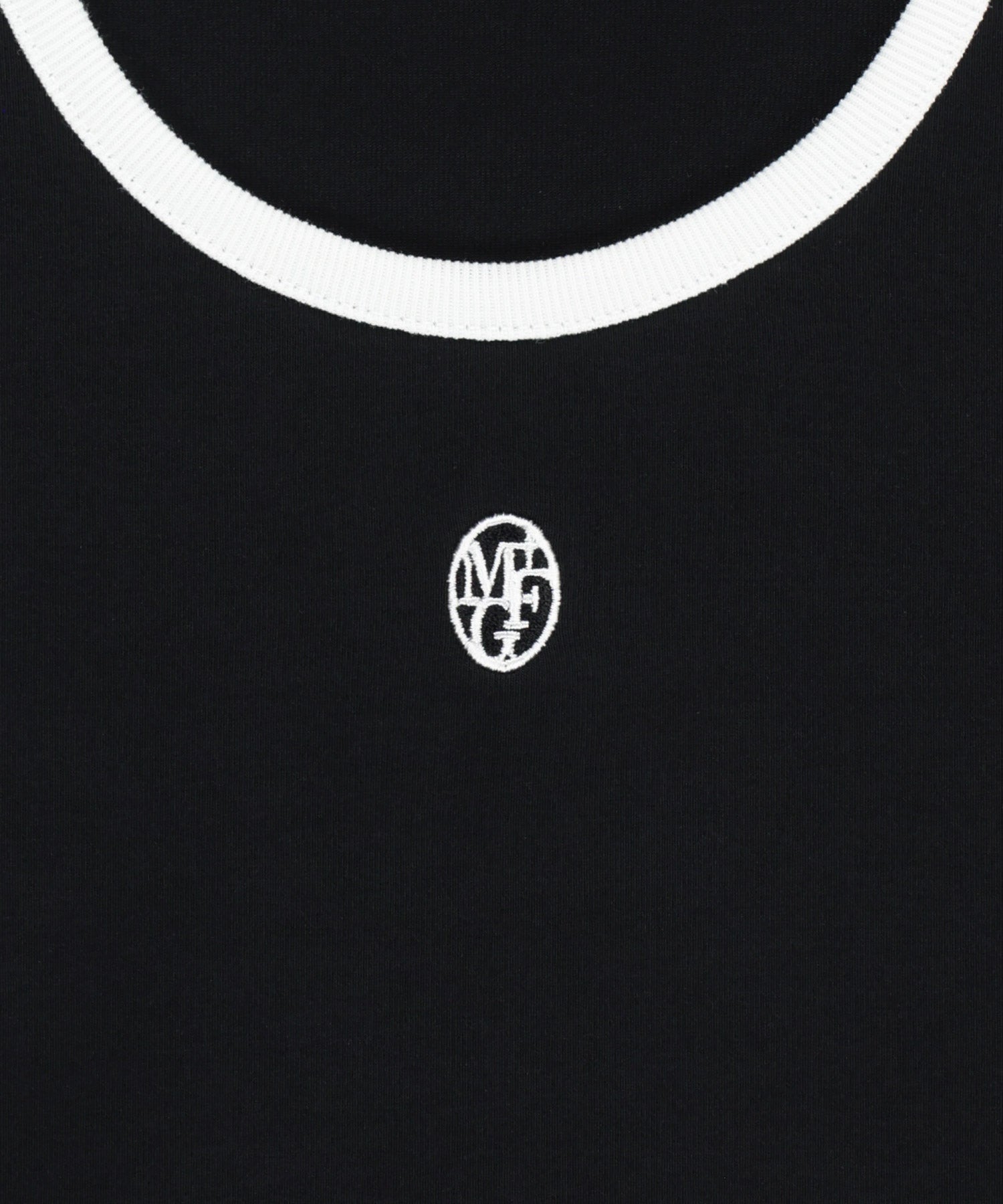 W DEEP NECK RINGER TEE