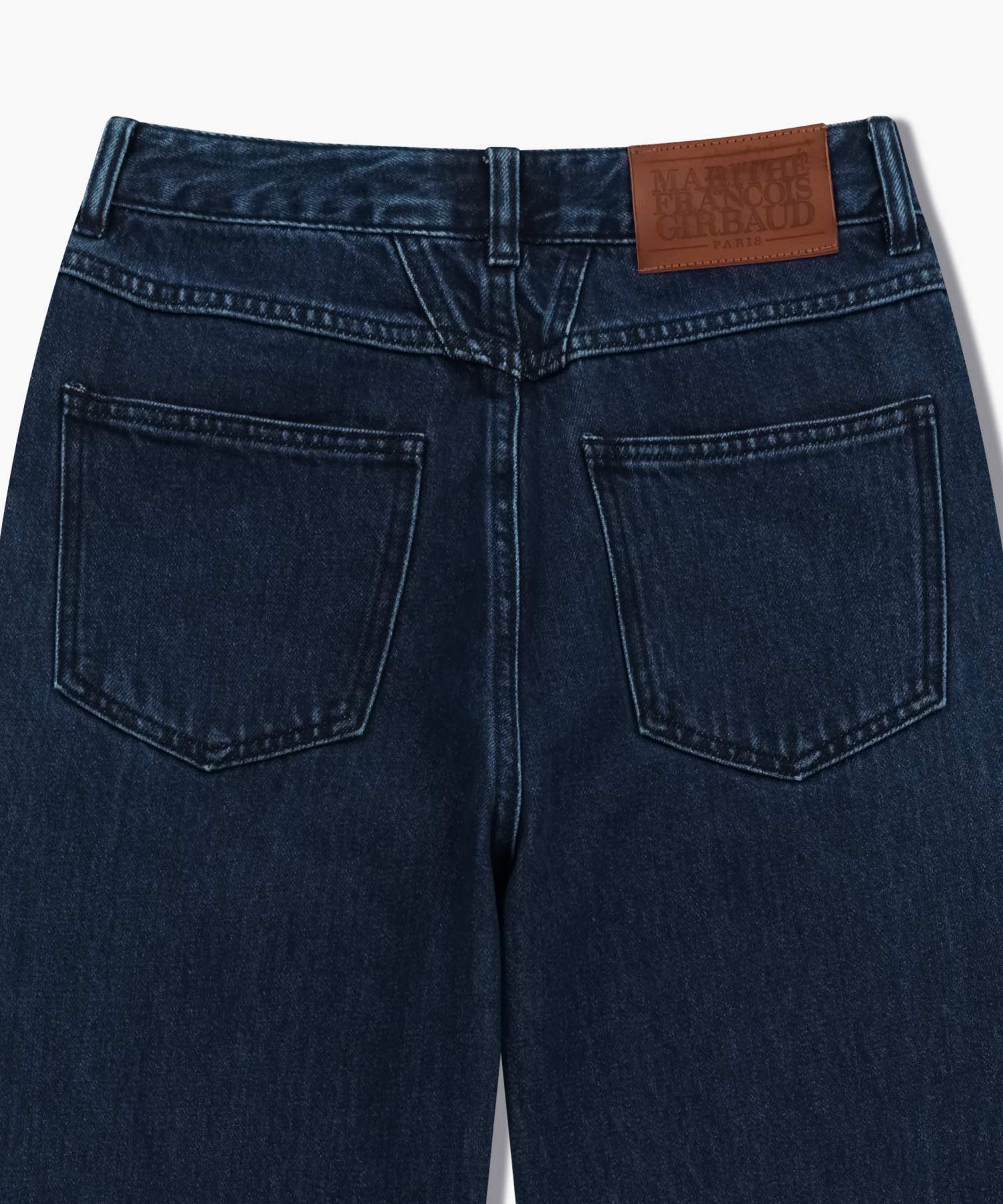 W SLIM BOOT-CUT DENIM PANTS