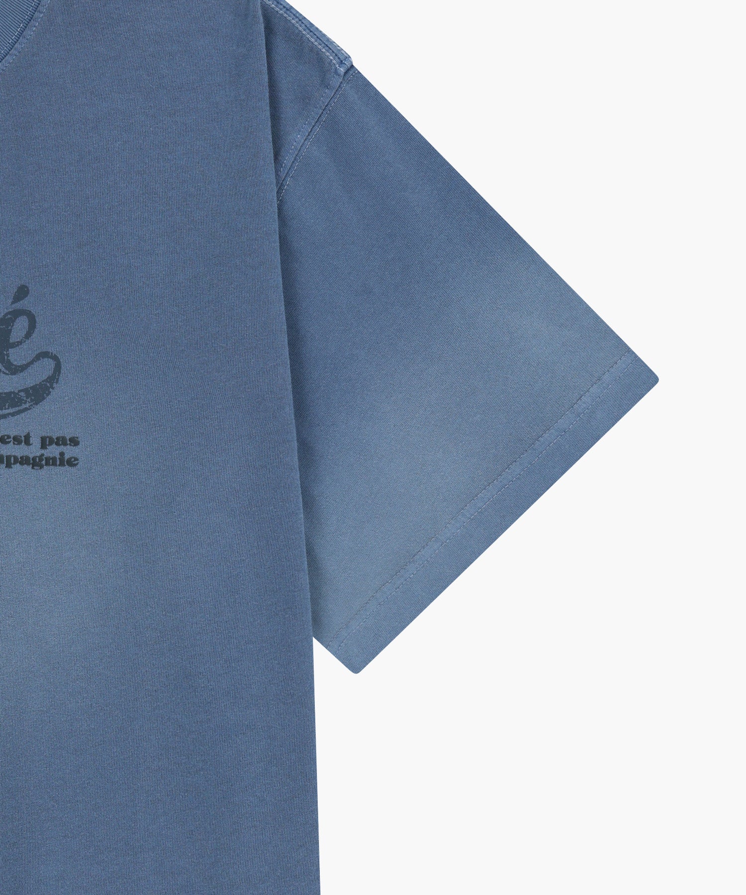 GRADATION OVERSIZED DYEING TEE