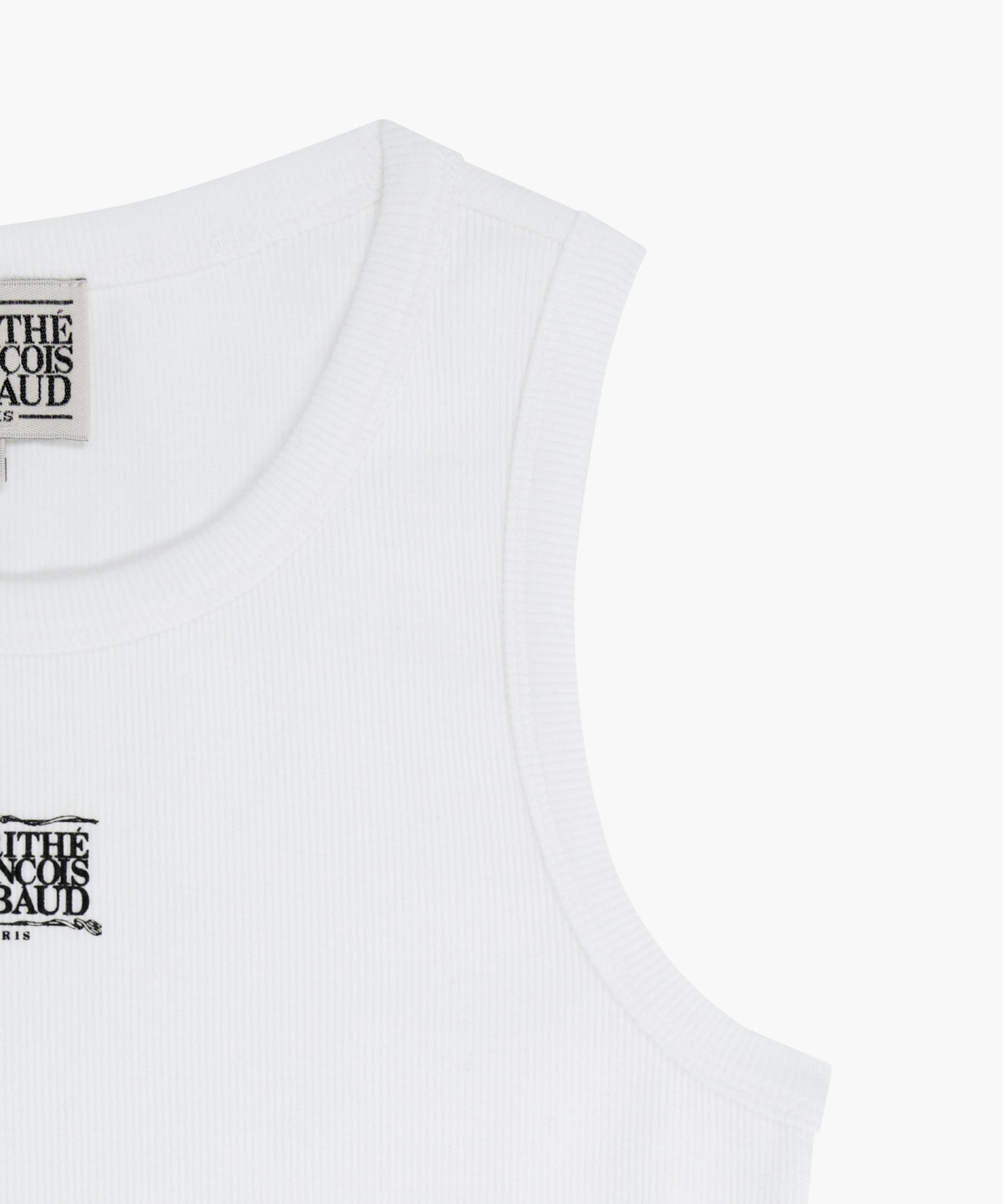 W RIBBON CLASSIC LOGO SLEEVELESS