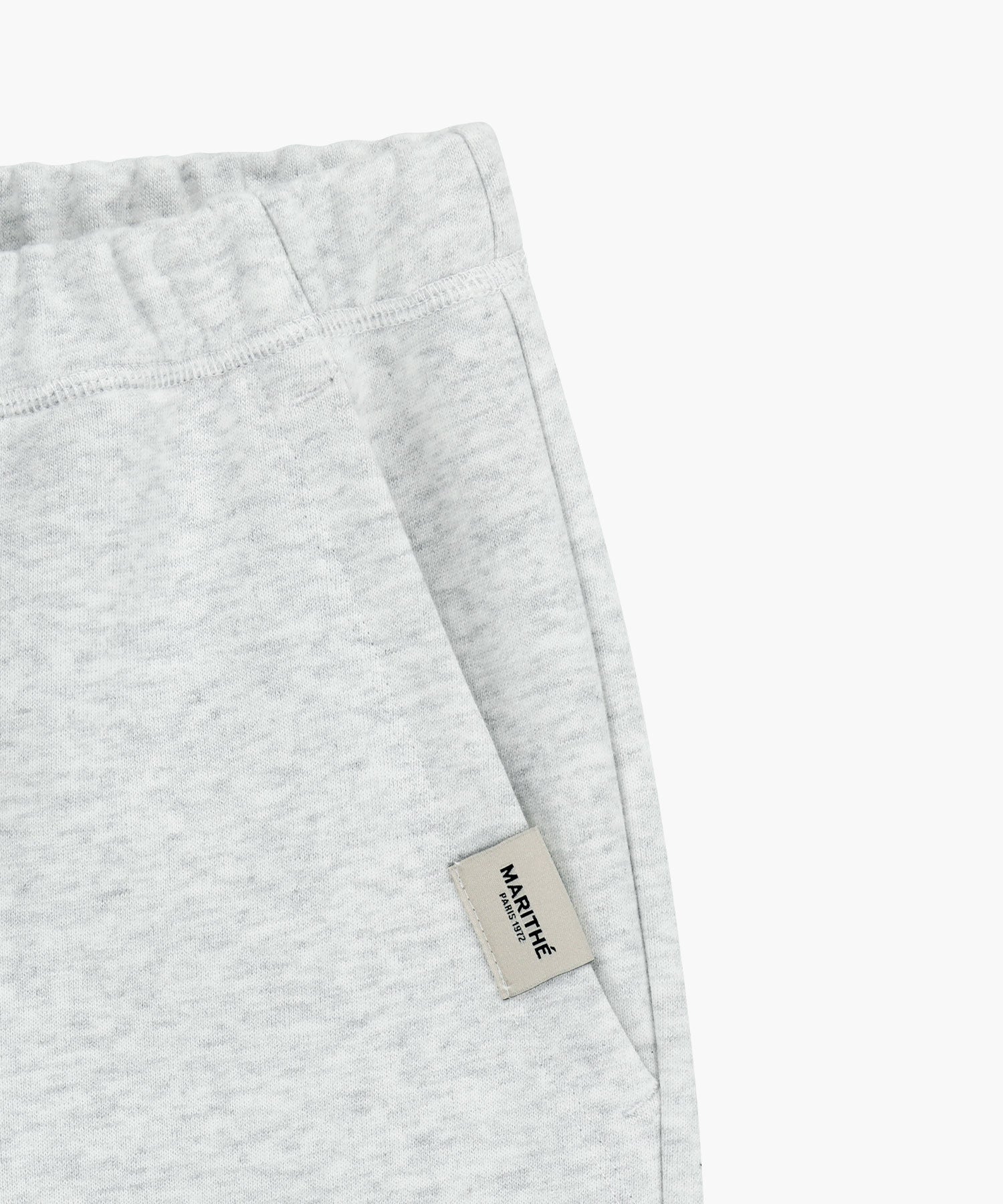 W BASIC FOLD-OVER SWEAT PANTS