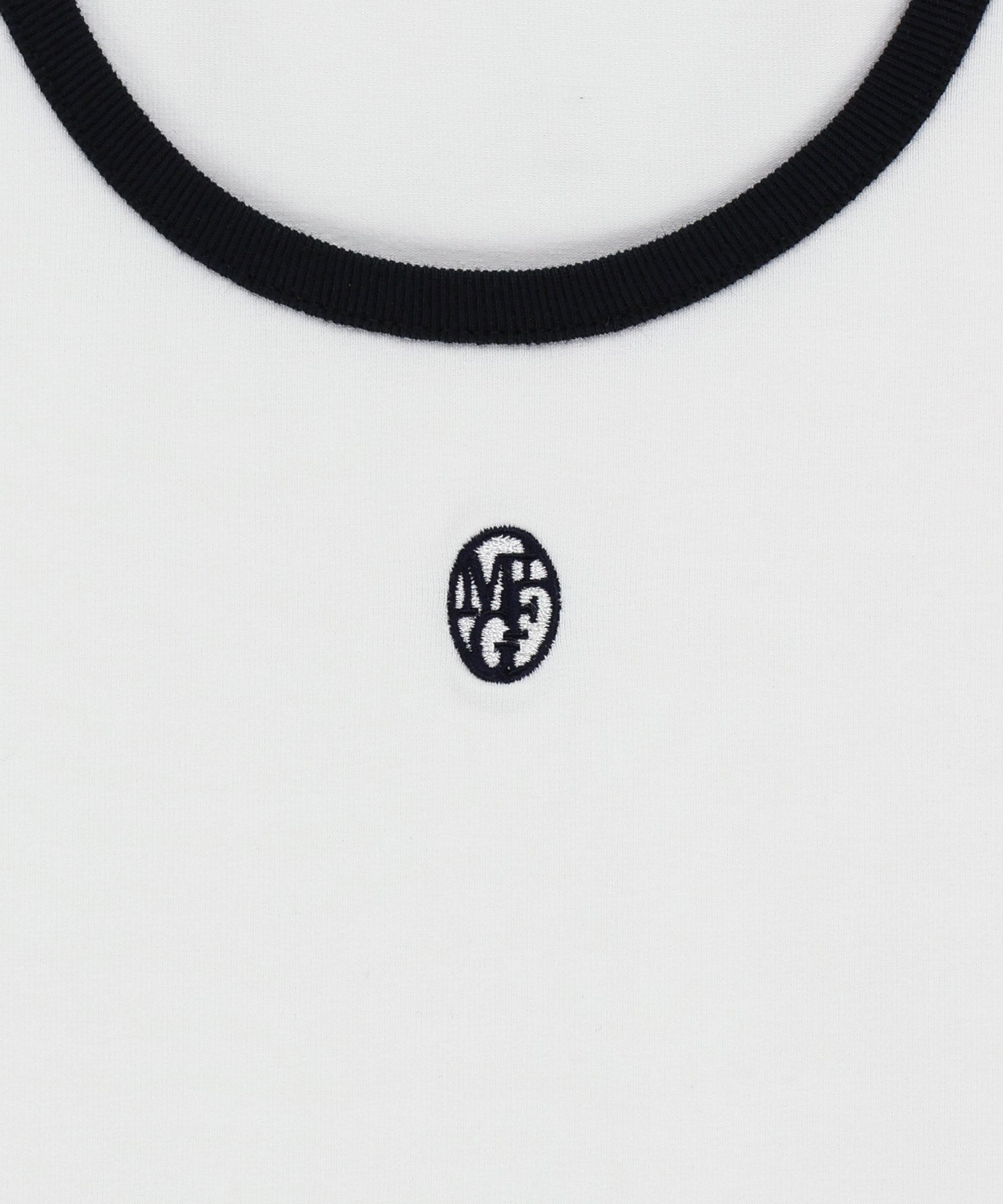W DEEP NECK RINGER TEE