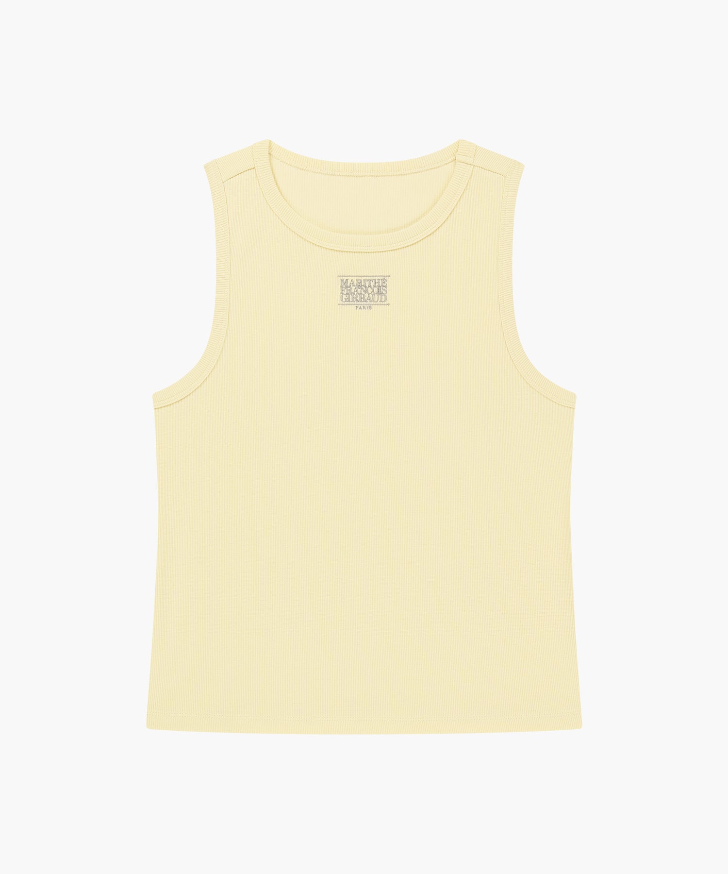 W SMALL CLASSIC LOGO ONE SHOULDER LAYERED TEE