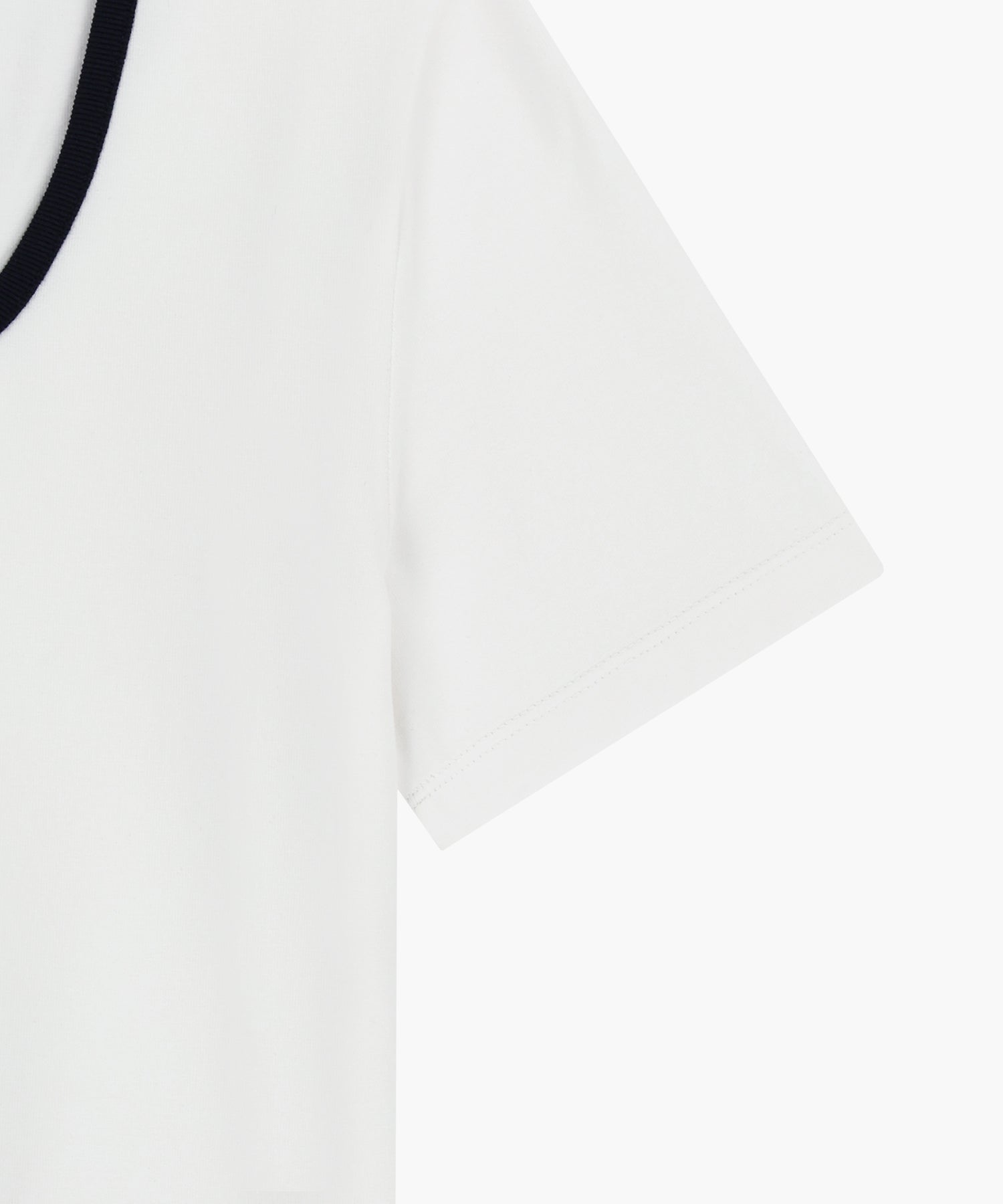 W DEEP NECK RINGER TEE
