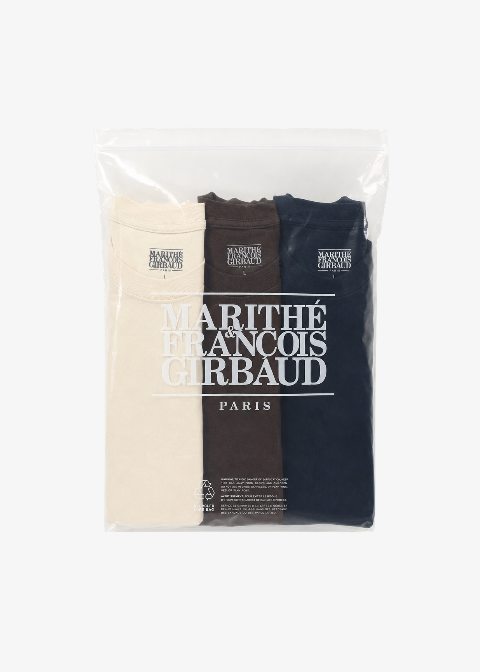 3PACK SMALL REGULAR LOGO TEE
