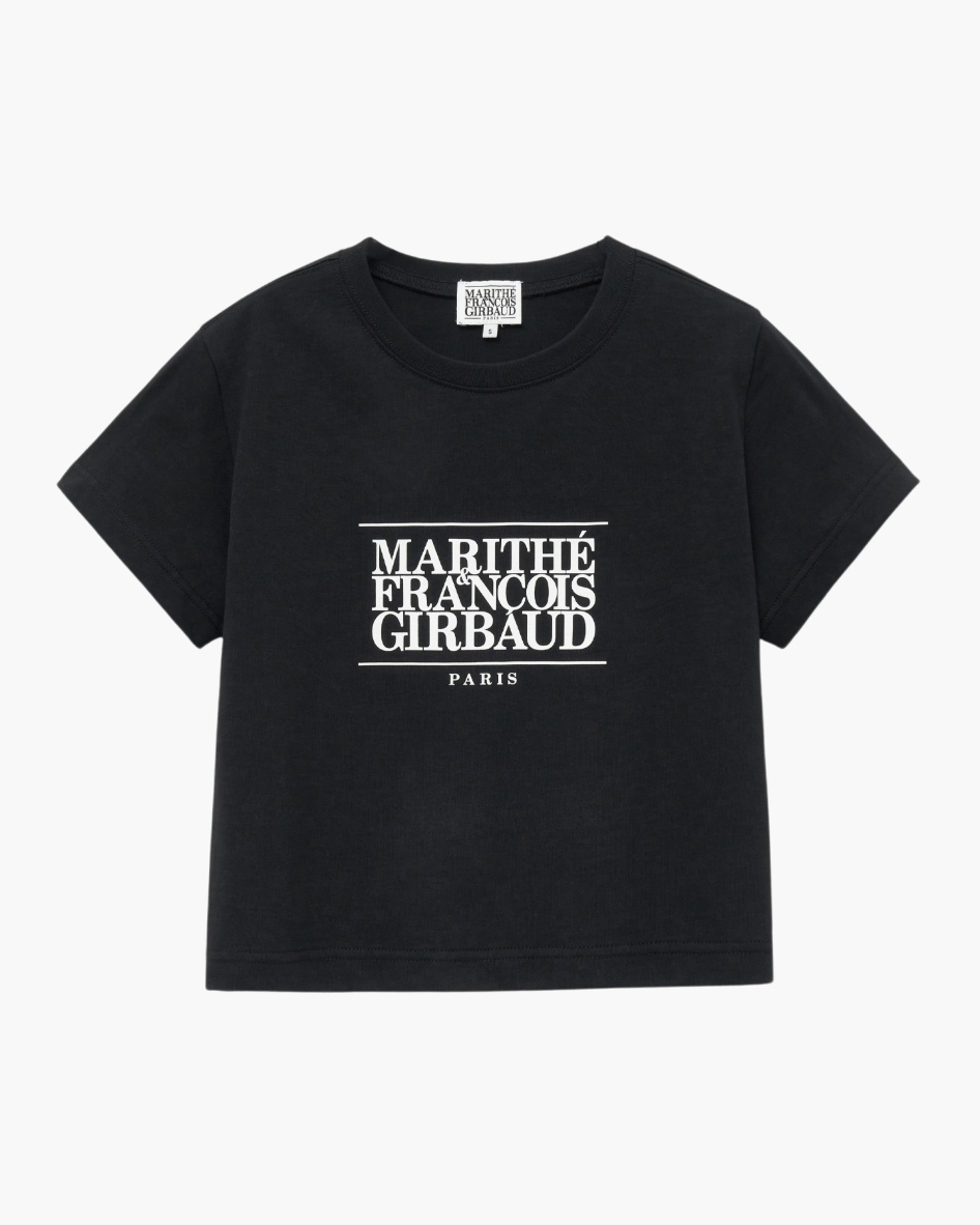 W CLASSIC LOGO CROP TEE