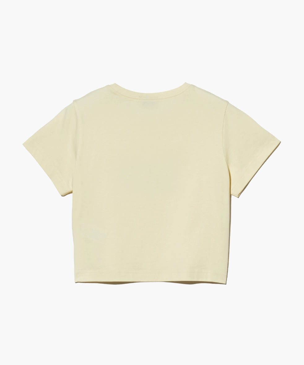 W CLASSIC LOGO CROP TEE