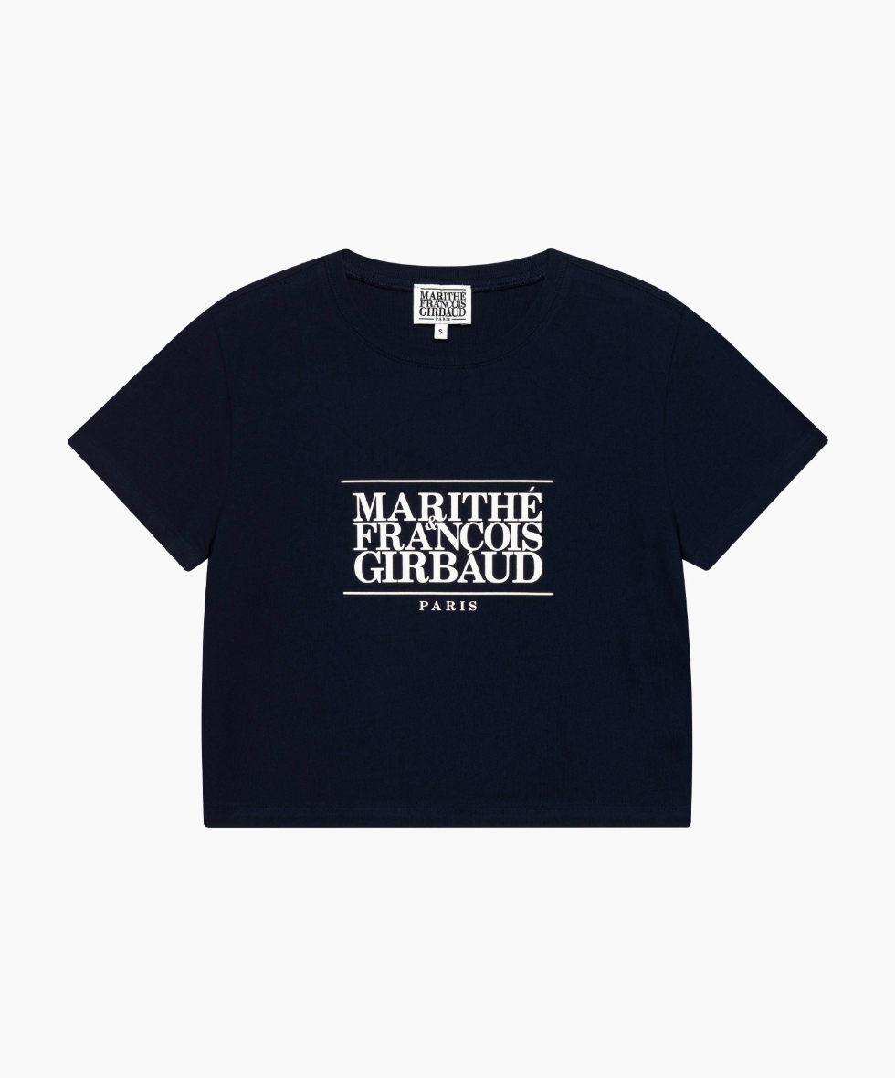 W CLASSIC LOGO CROP TEE