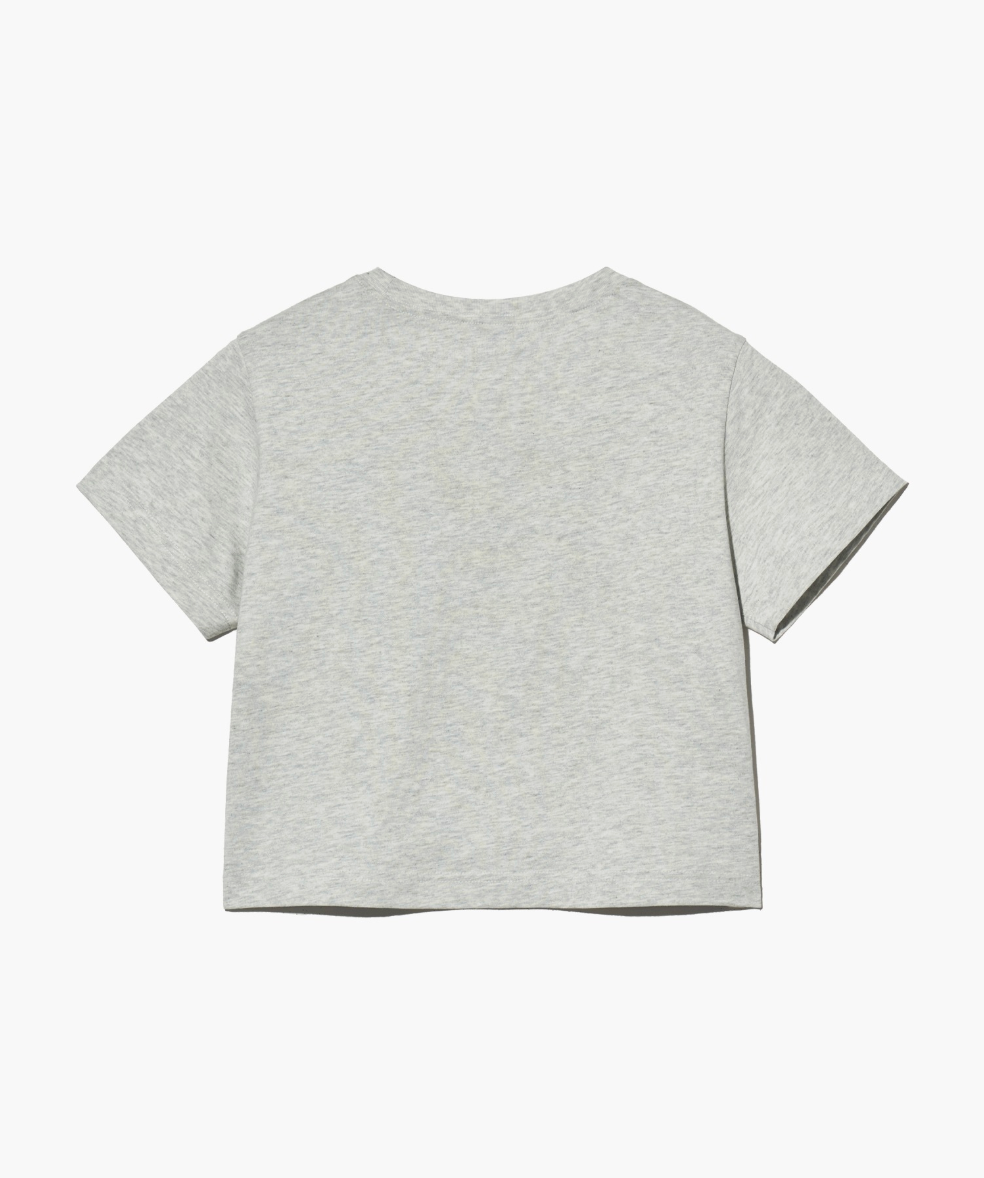 W CLASSIC LOGO CROP TEE