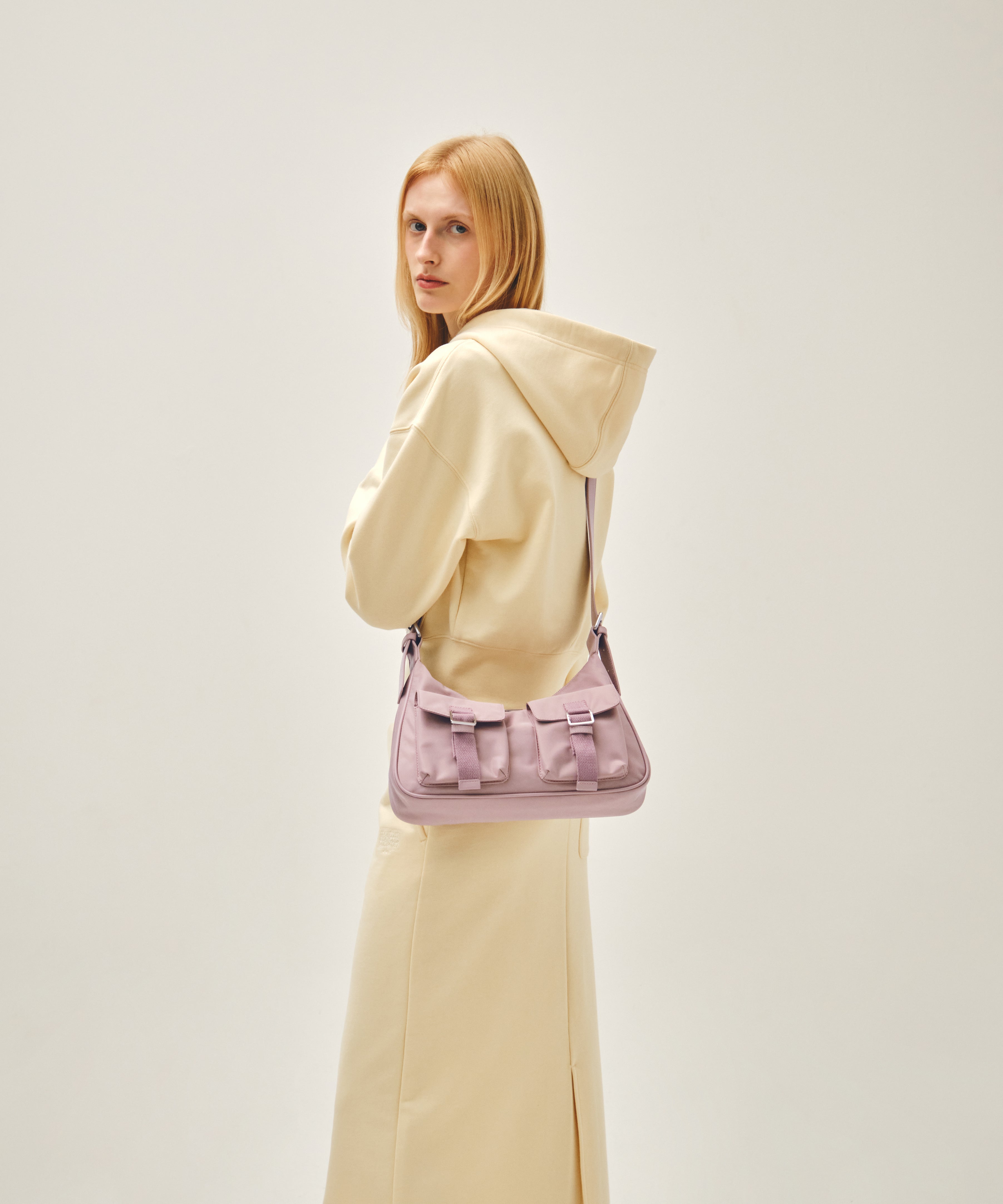 REGULAR LOGO 2WAY HOBO BAG