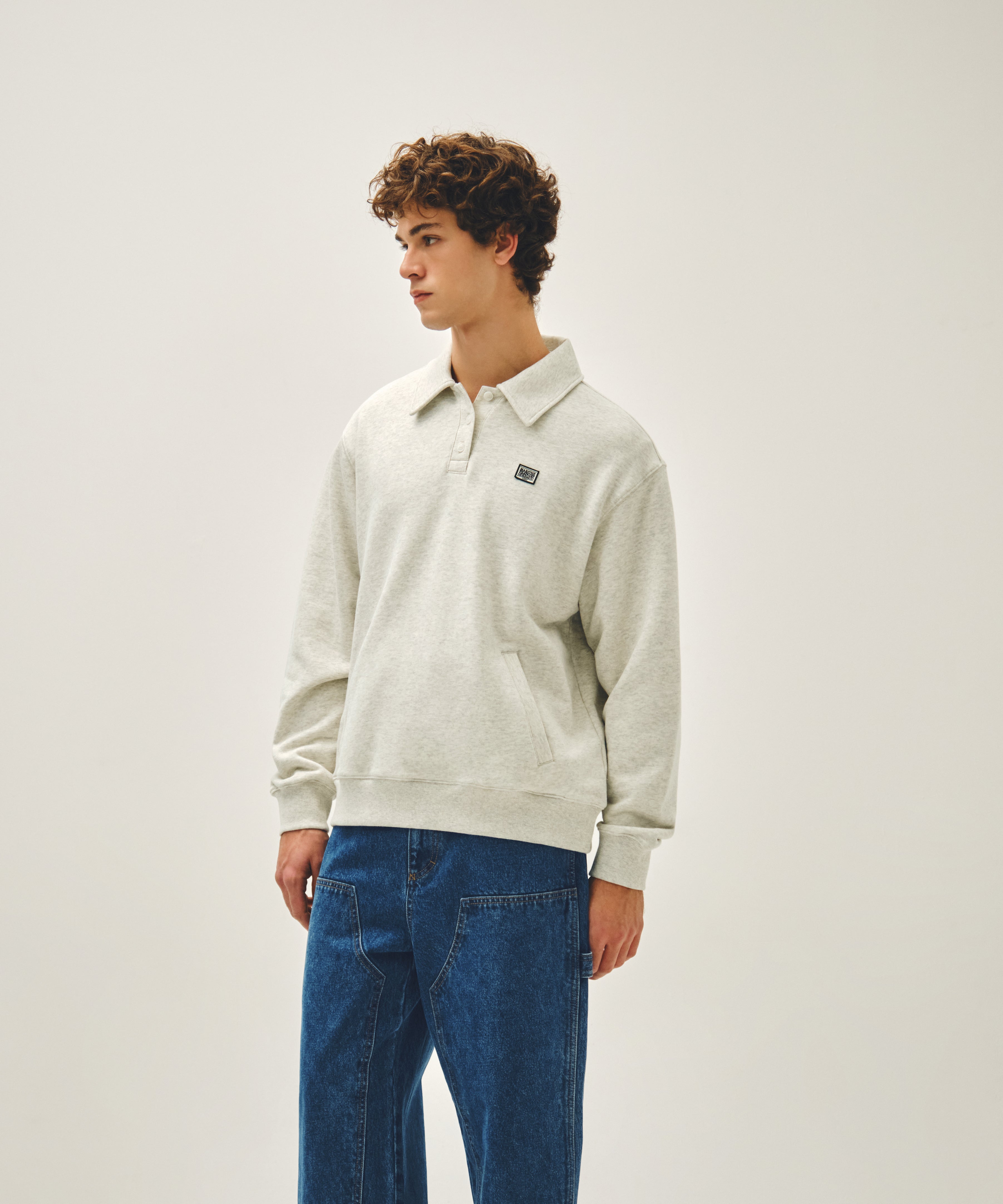 M DOUBLE KNEE DENIM PANTS