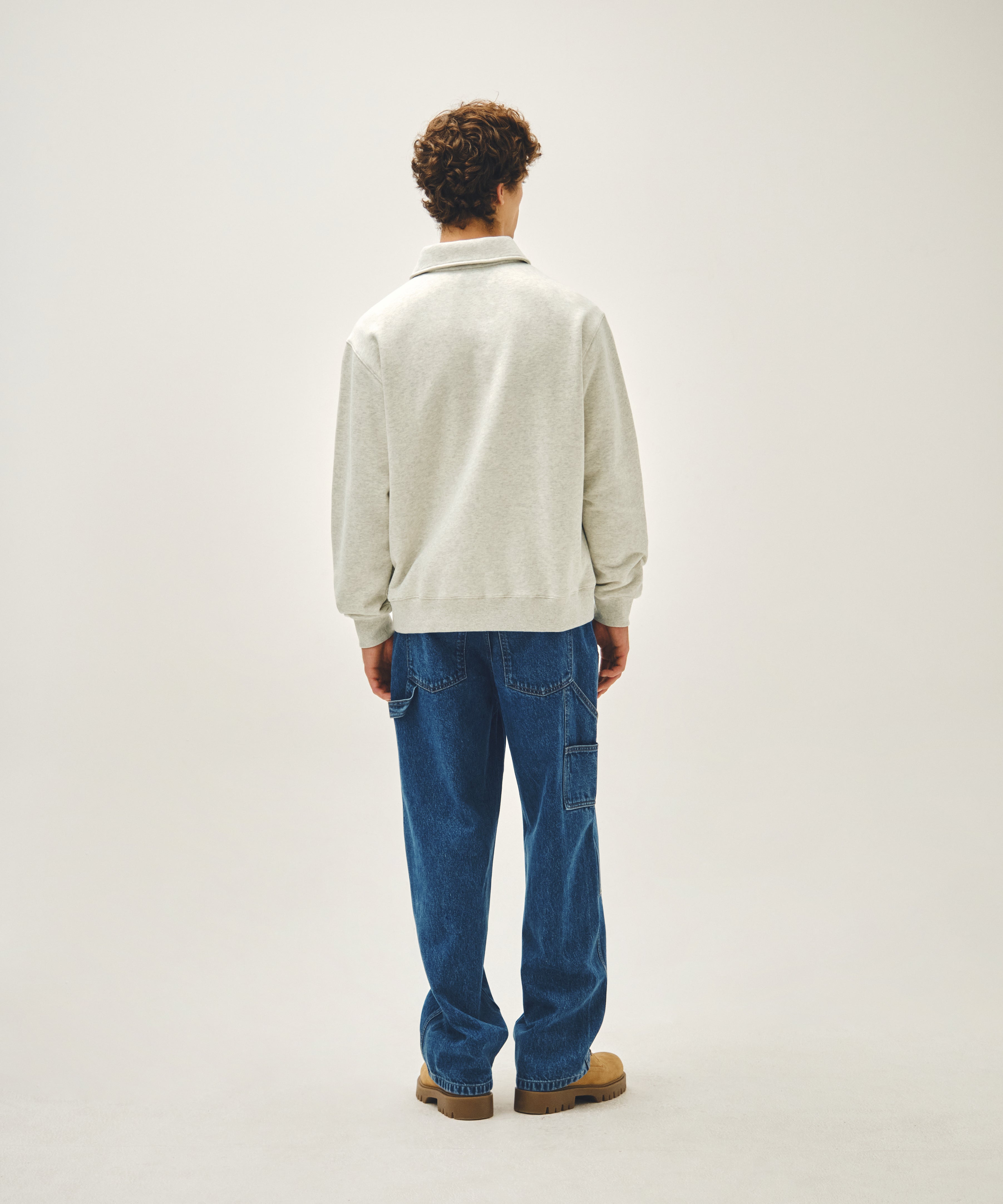 M DOUBLE KNEE DENIM PANTS