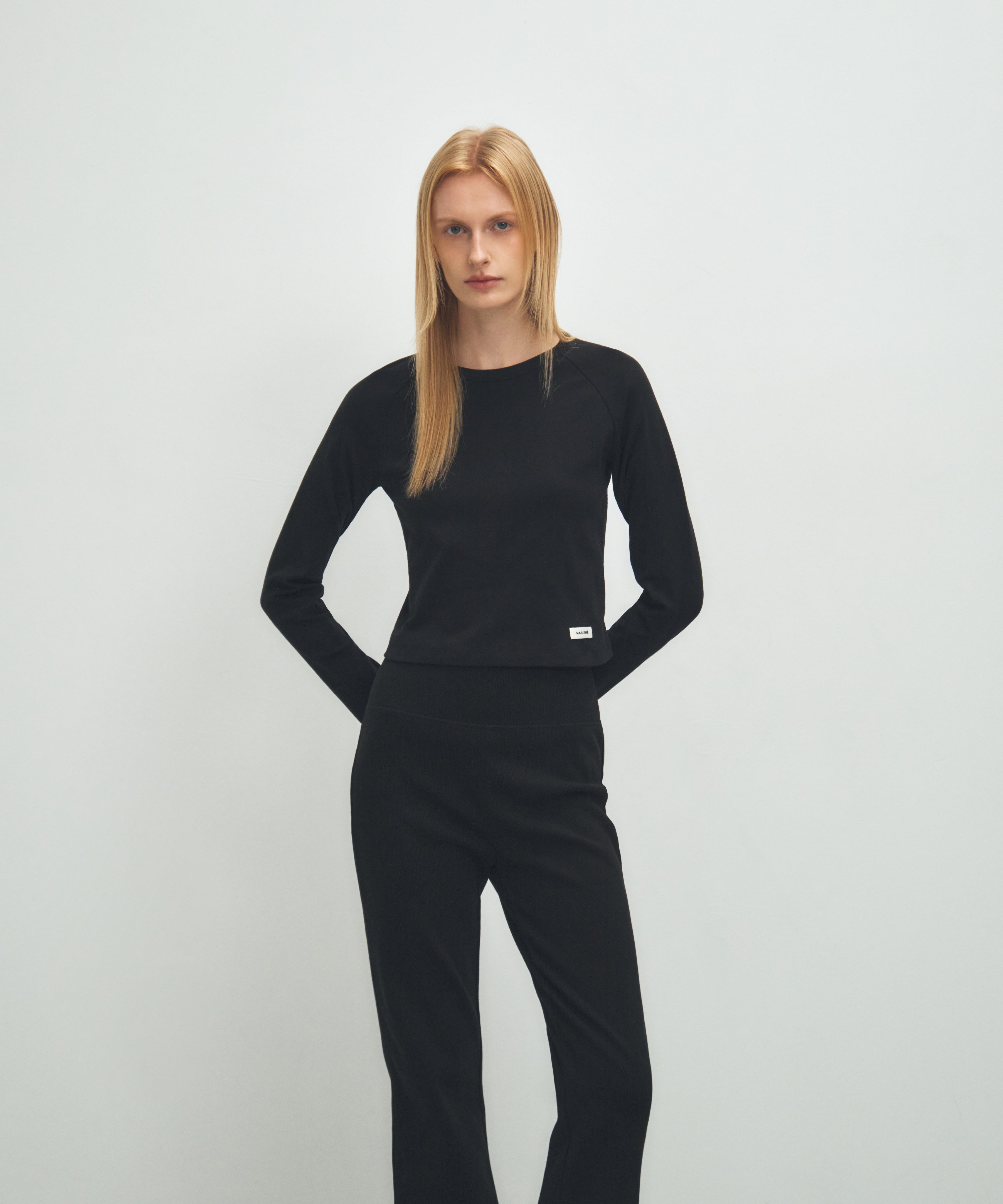 W BASIC CROP LONG SLEEVE