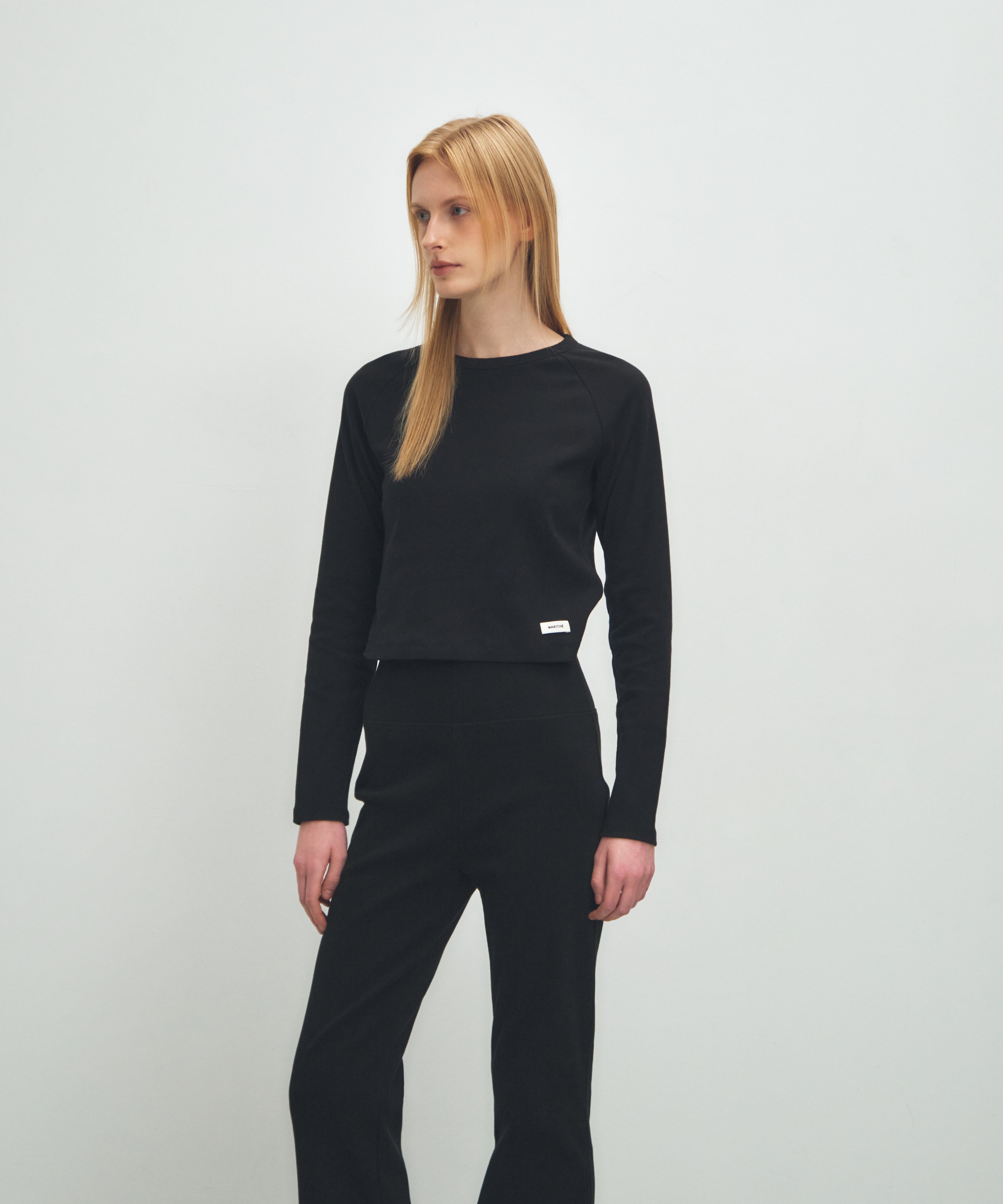 W BASIC CROP LONG SLEEVE