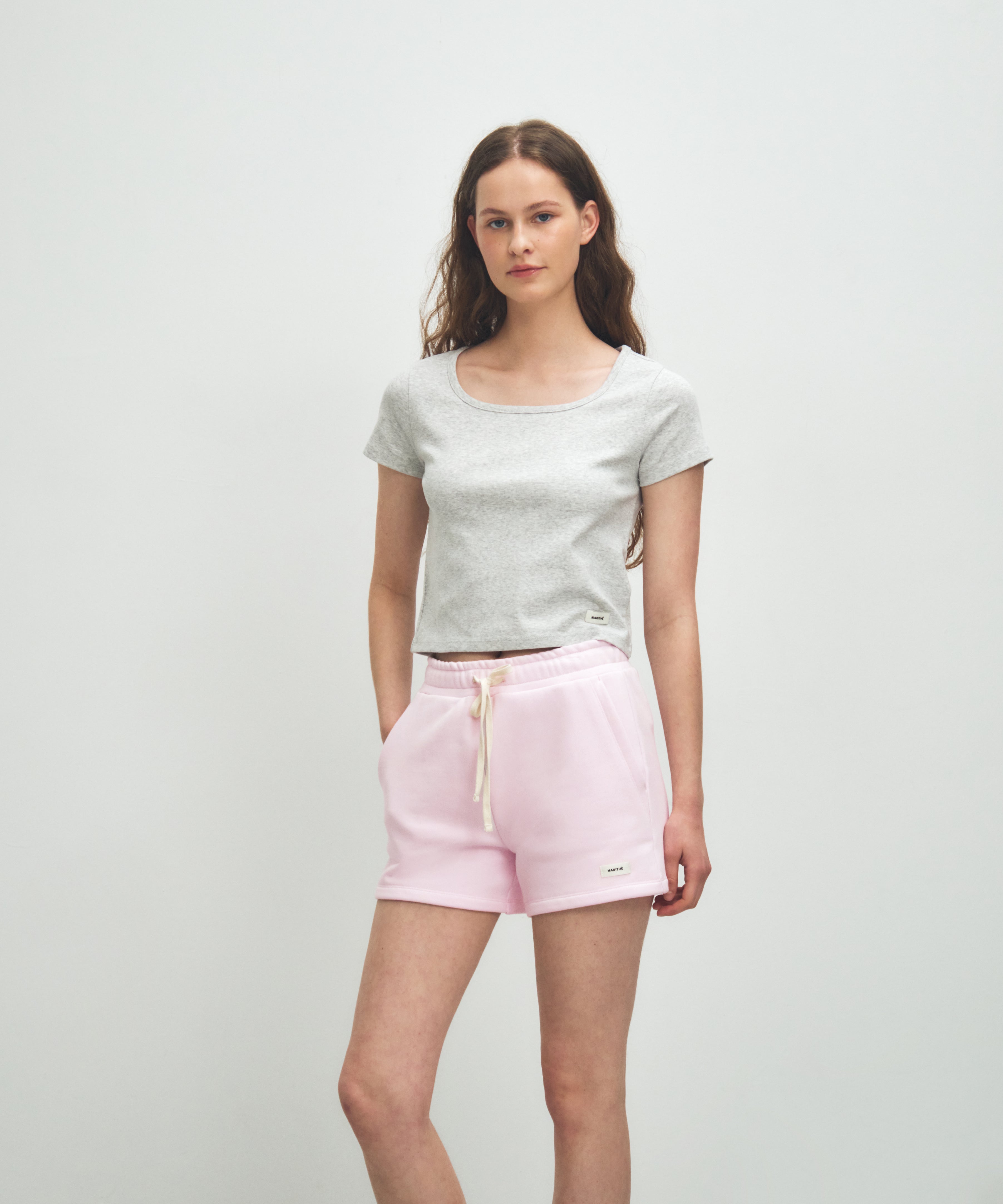 W BASIC CROP TEE