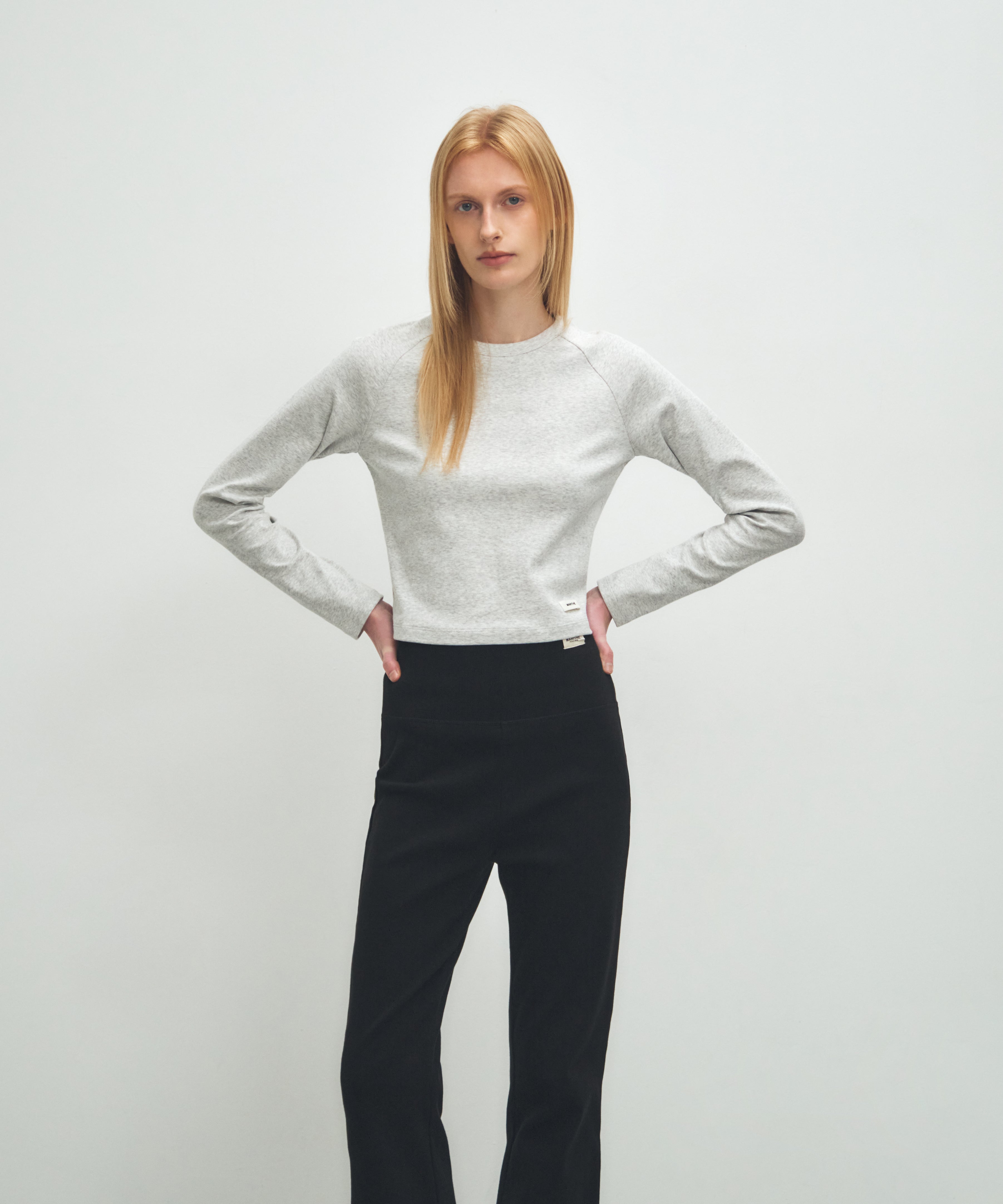 W BASIC CROP LONG SLEEVE