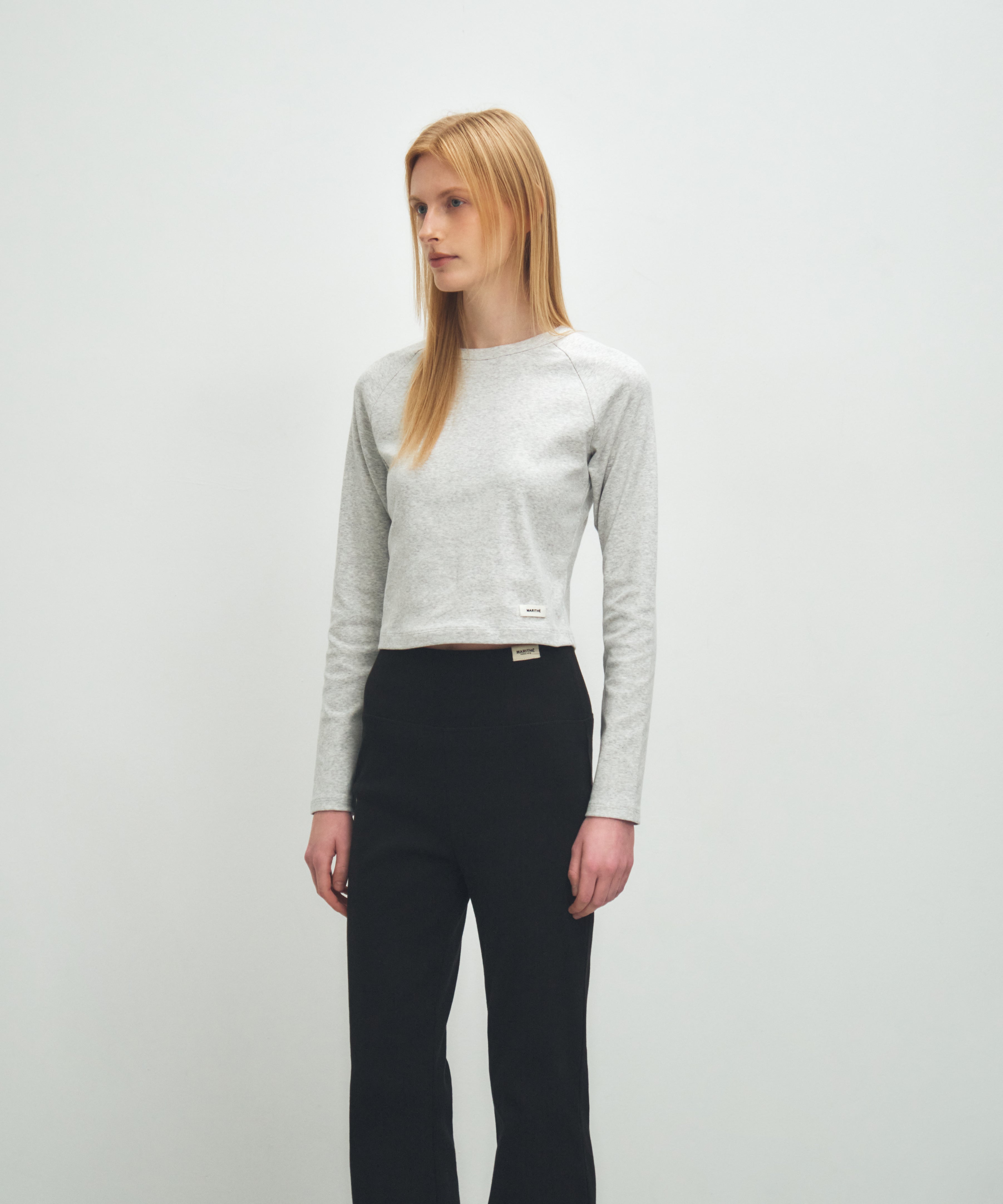 W BASIC CROP LONG SLEEVE