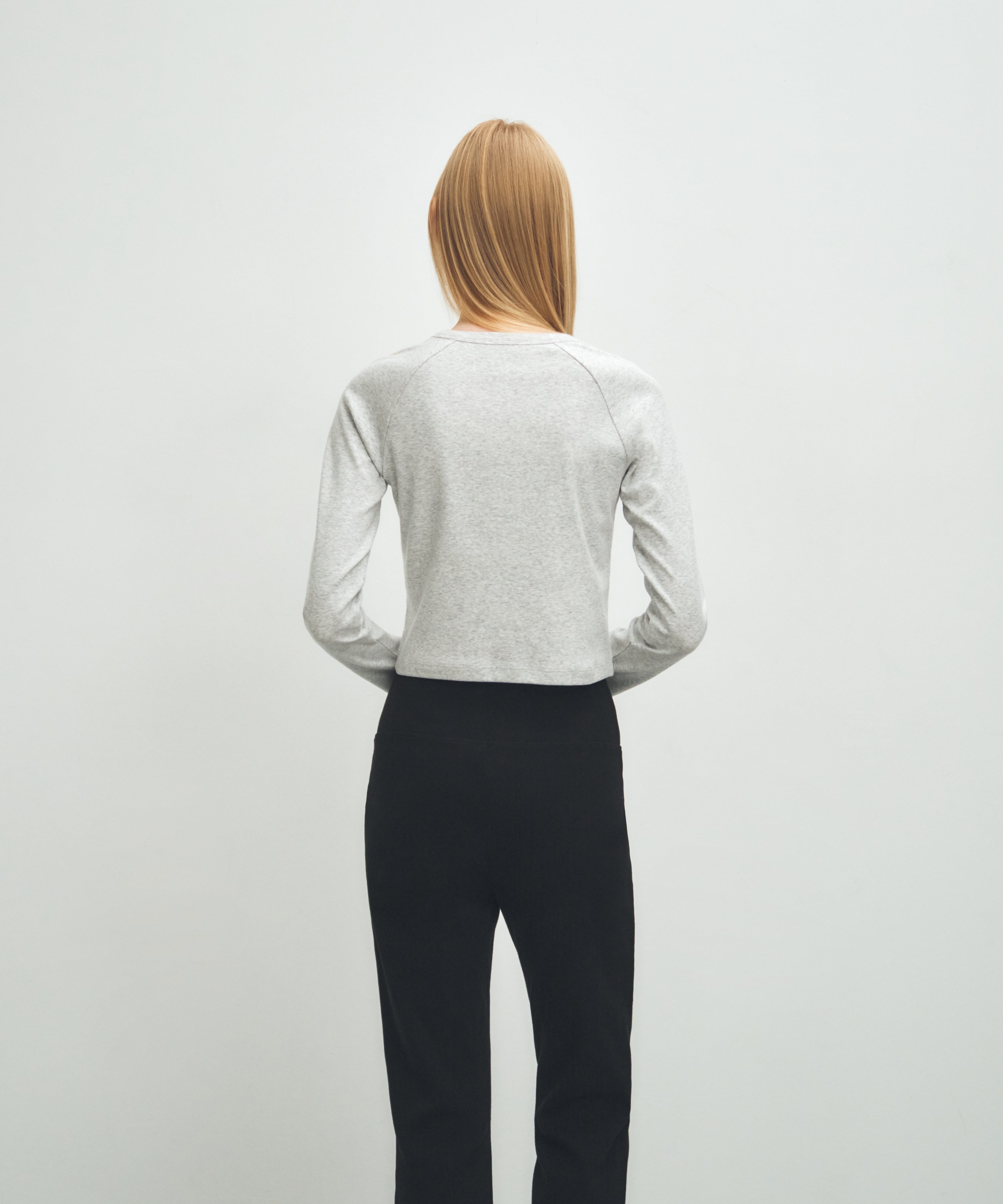 W BASIC CROP LONG SLEEVE