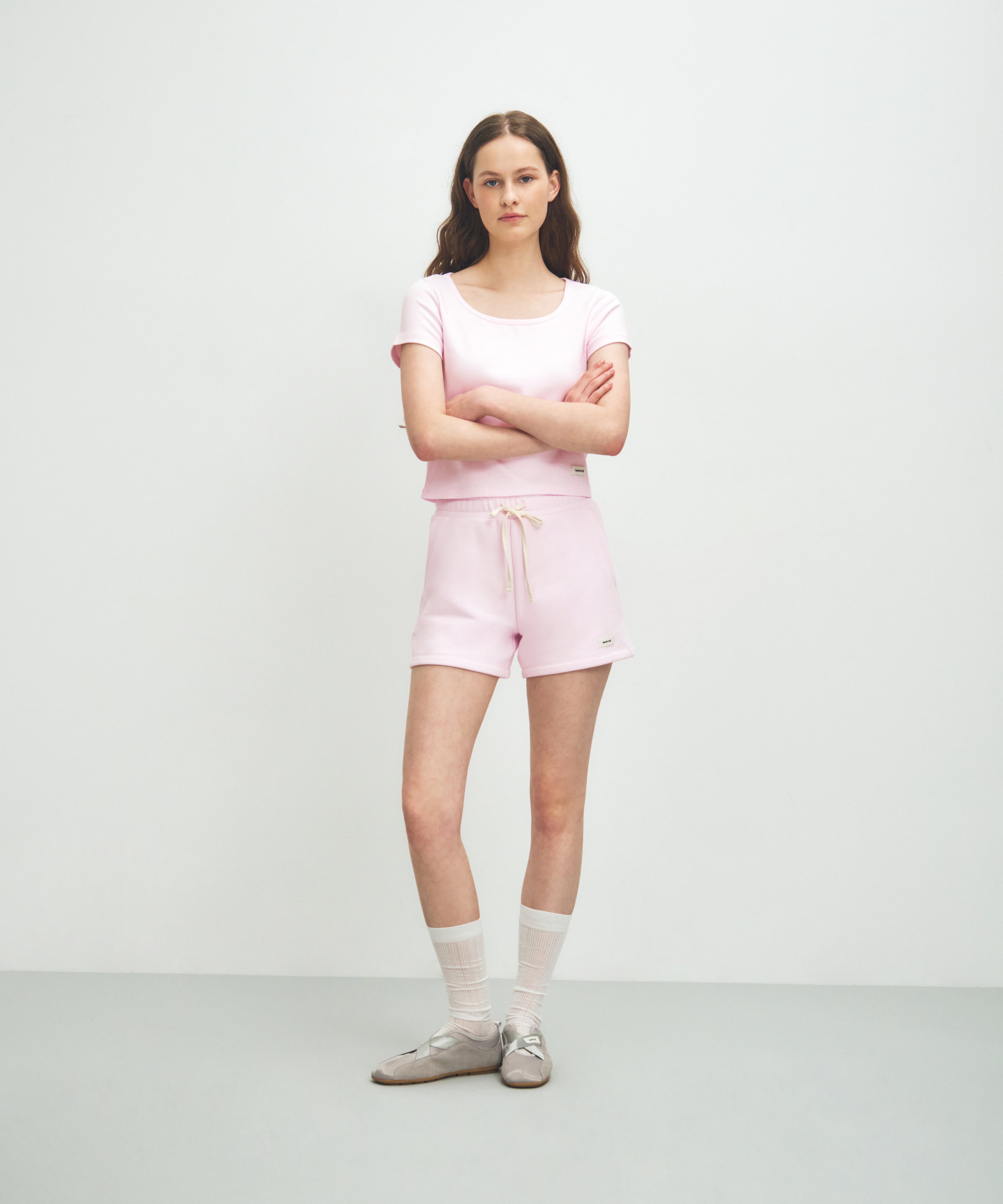 W BASIC CROP TEE