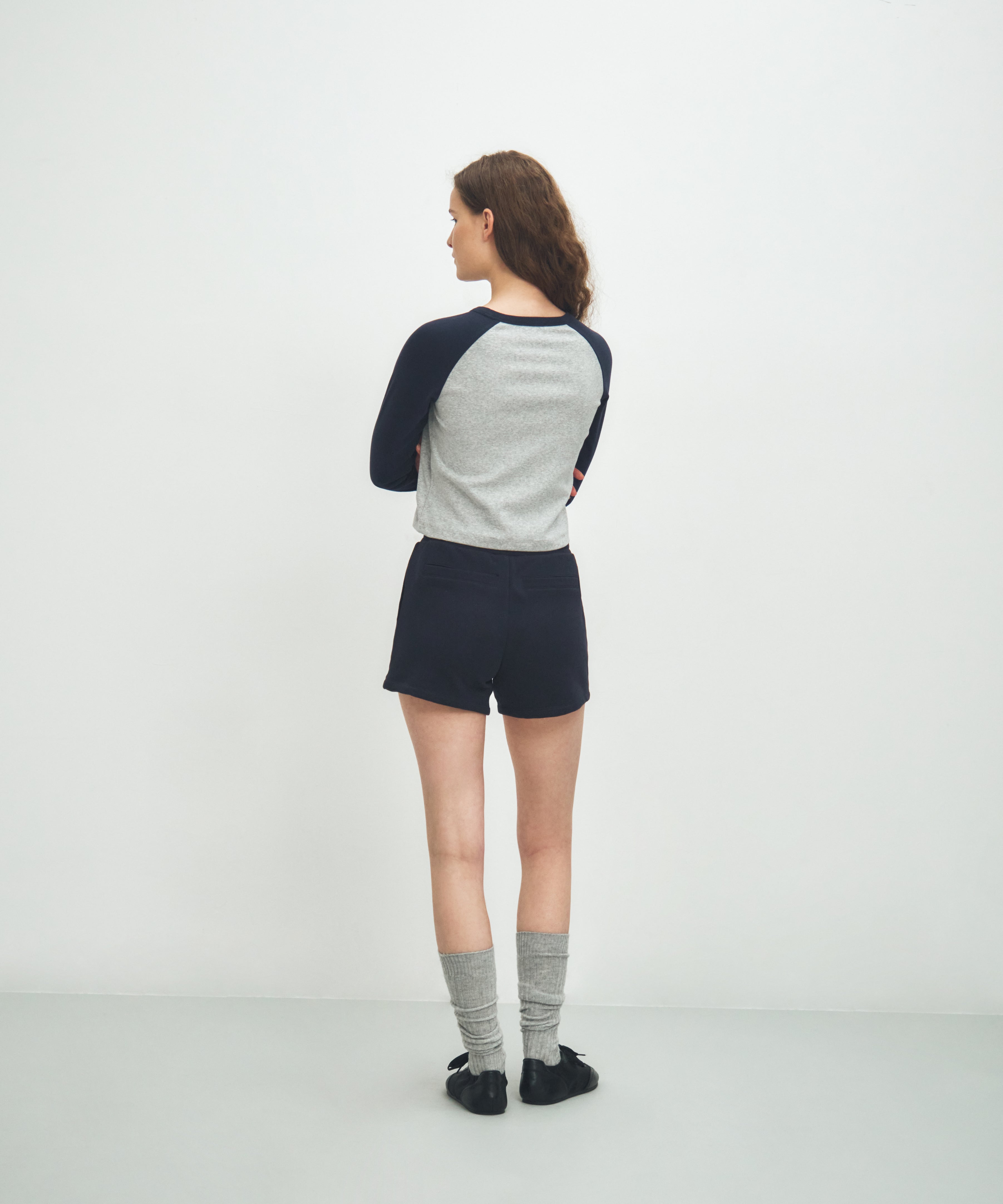 W BASIC CROP LONG SLEEVE