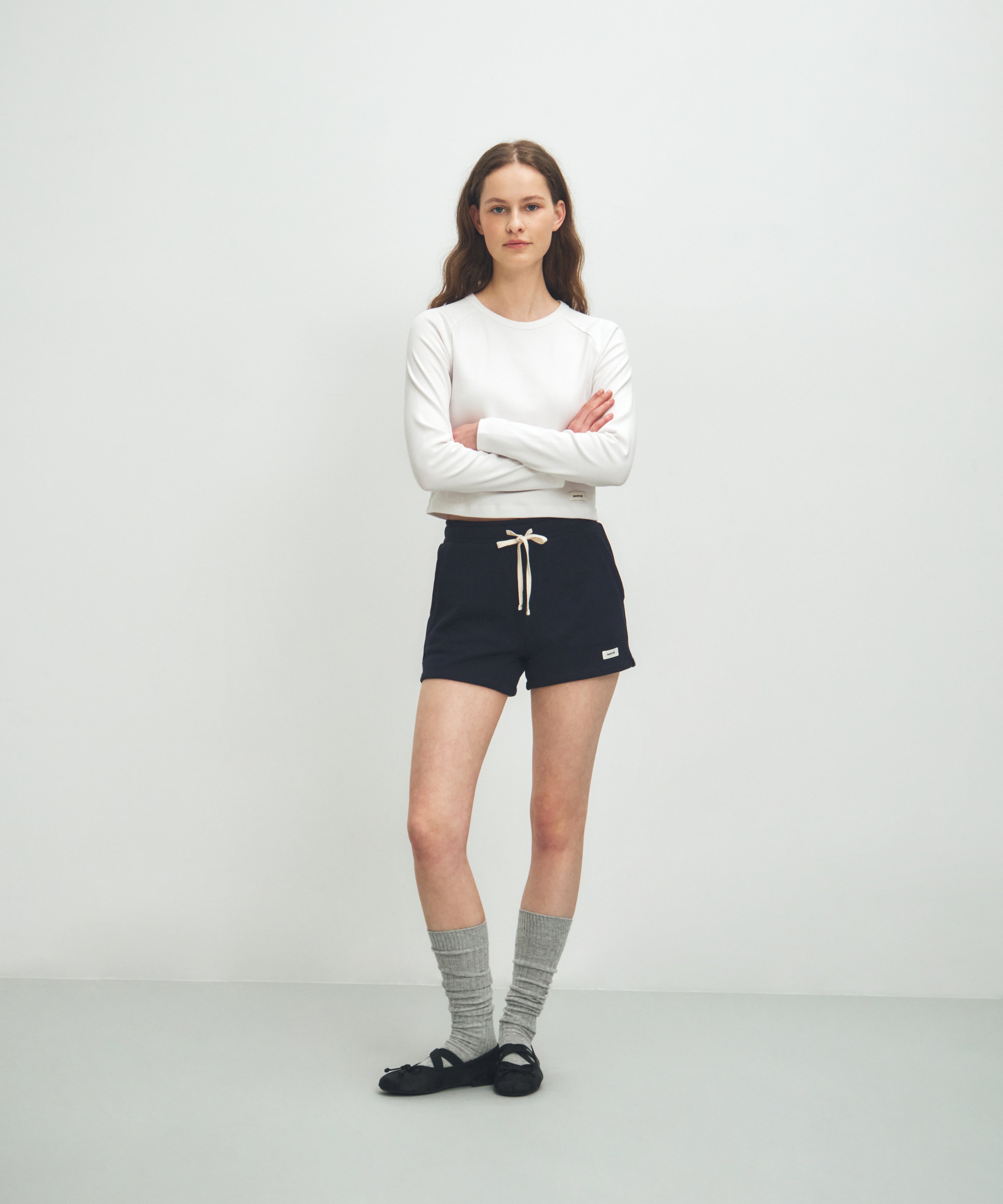 W BASIC CROP LONG SLEEVE