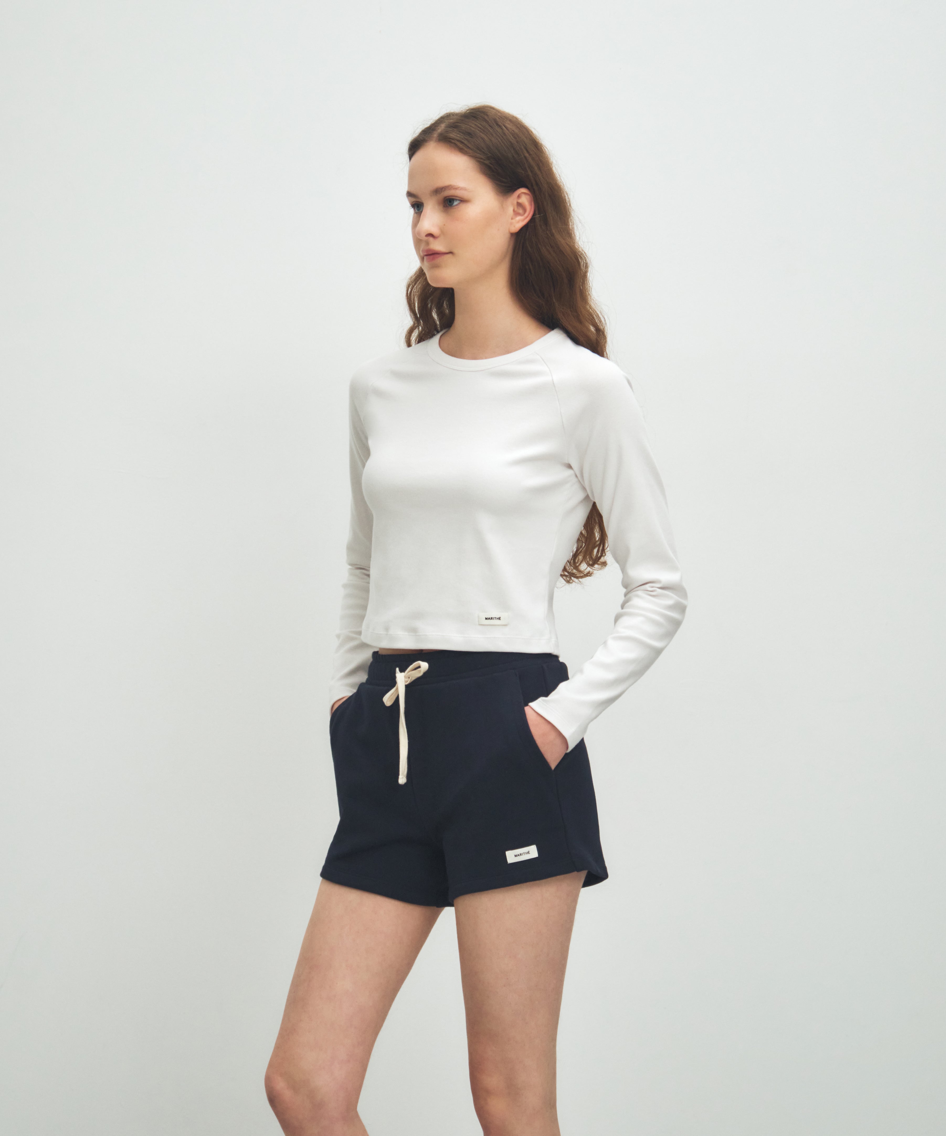 W BASIC CROP LONG SLEEVE