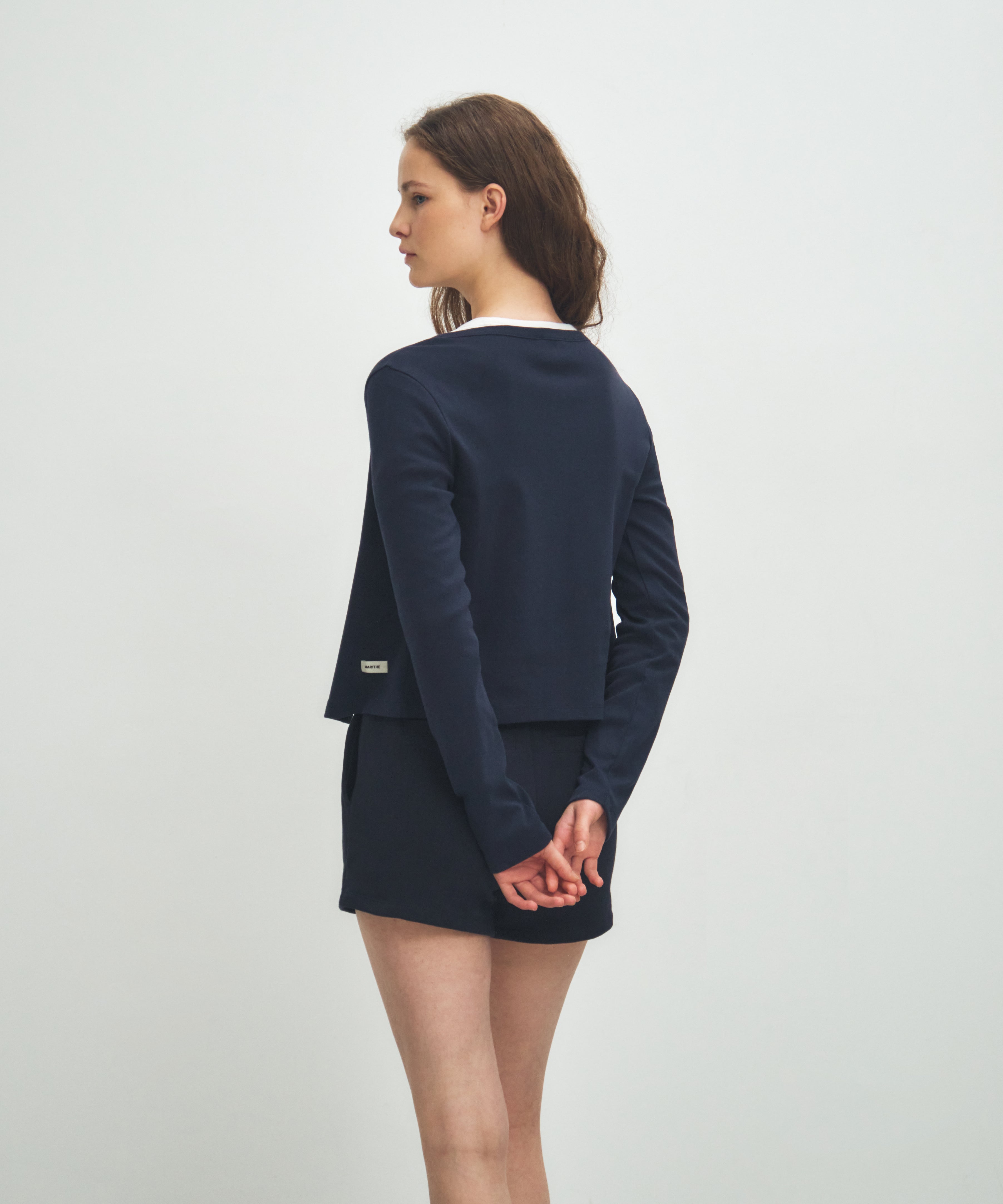 W BASIC COTTON CARDIGAN