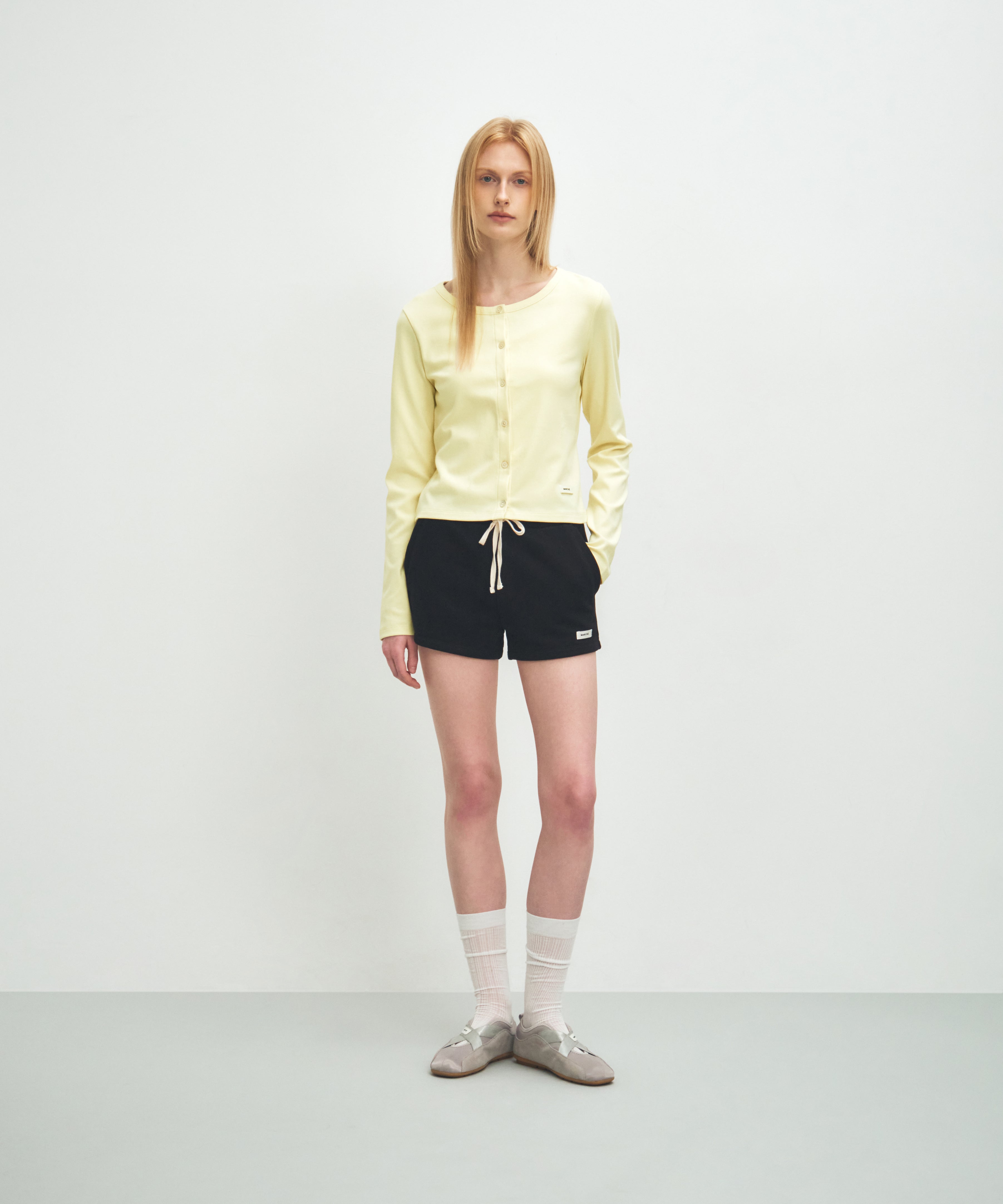 W BASIC COTTON CARDIGAN