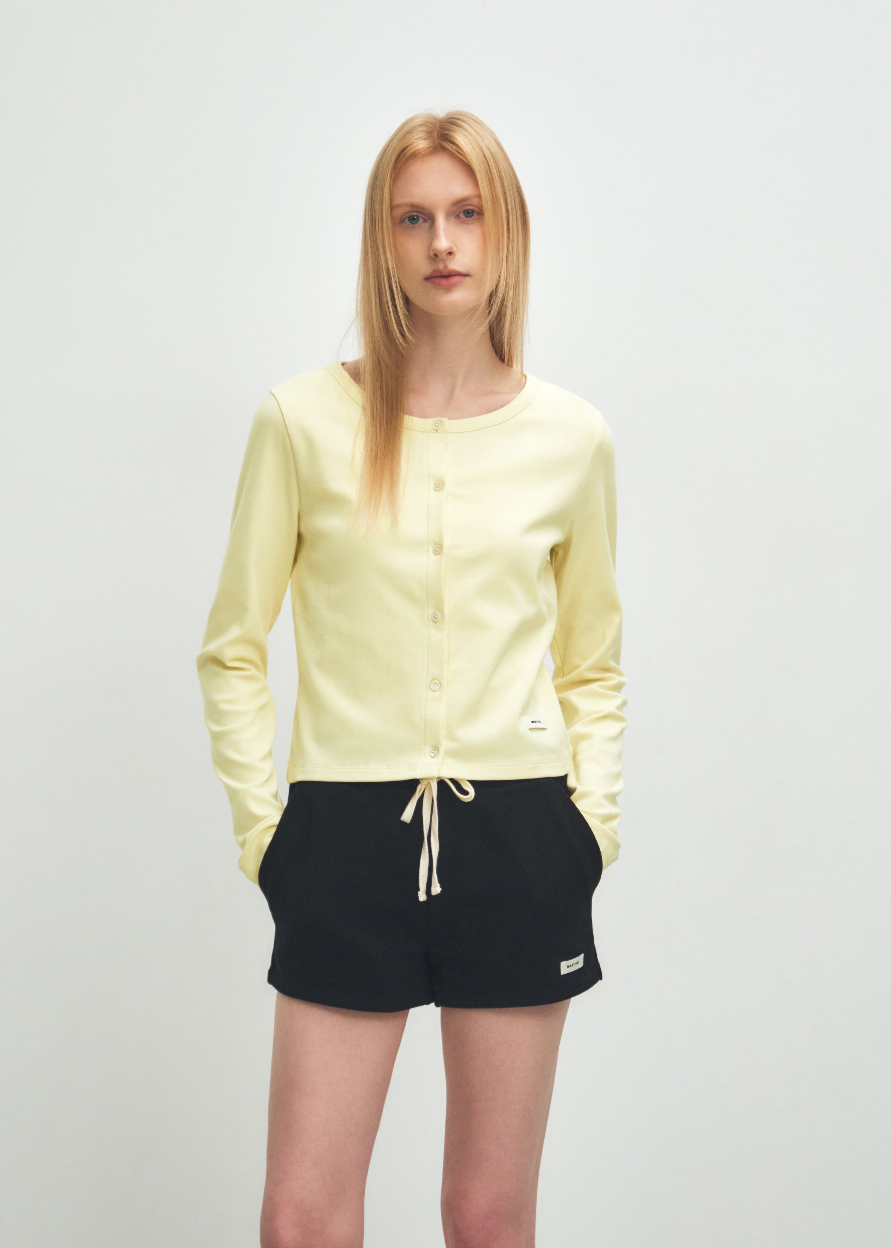 W BASIC COTTON CARDIGAN