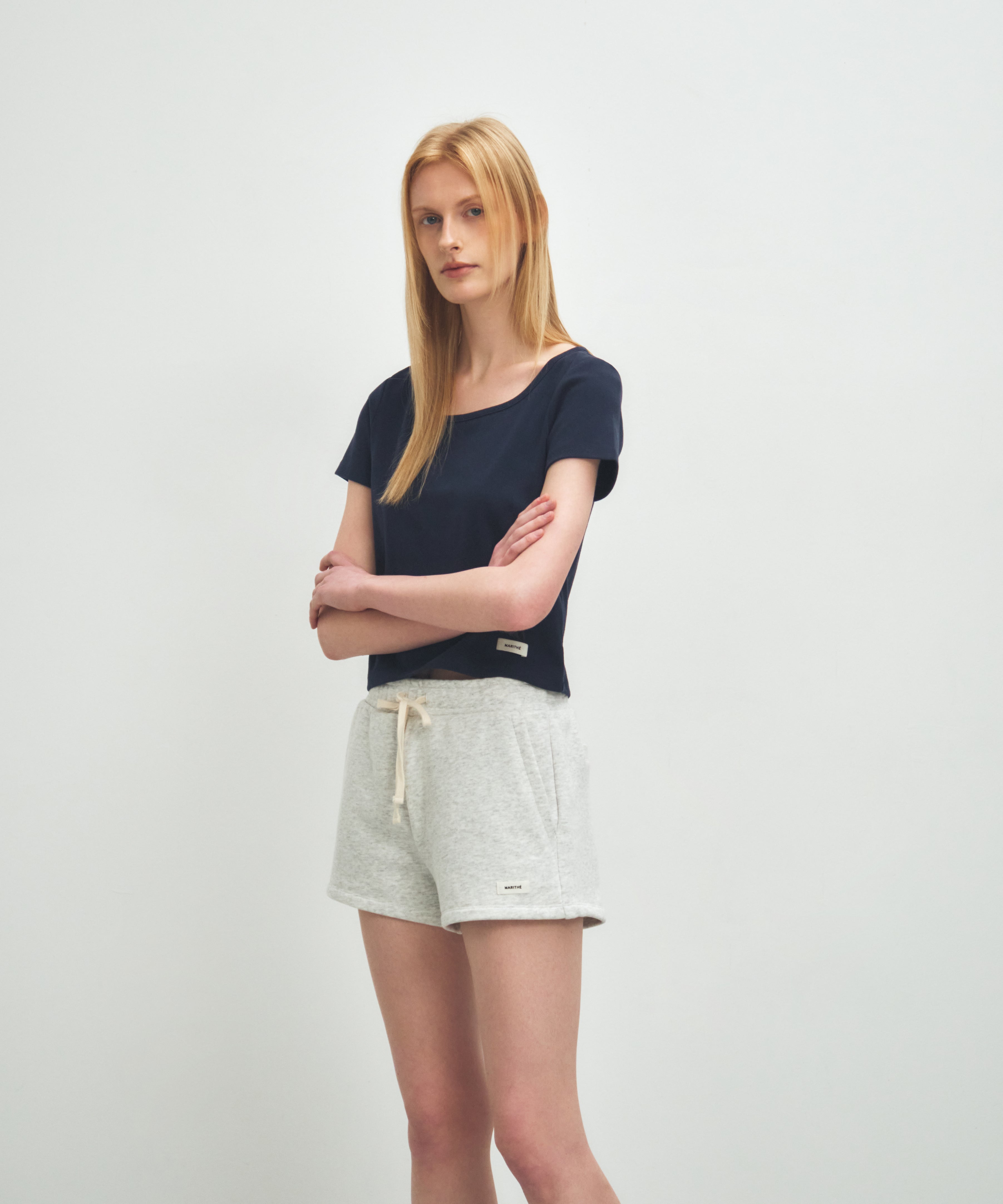 W BASIC CROP TEE
