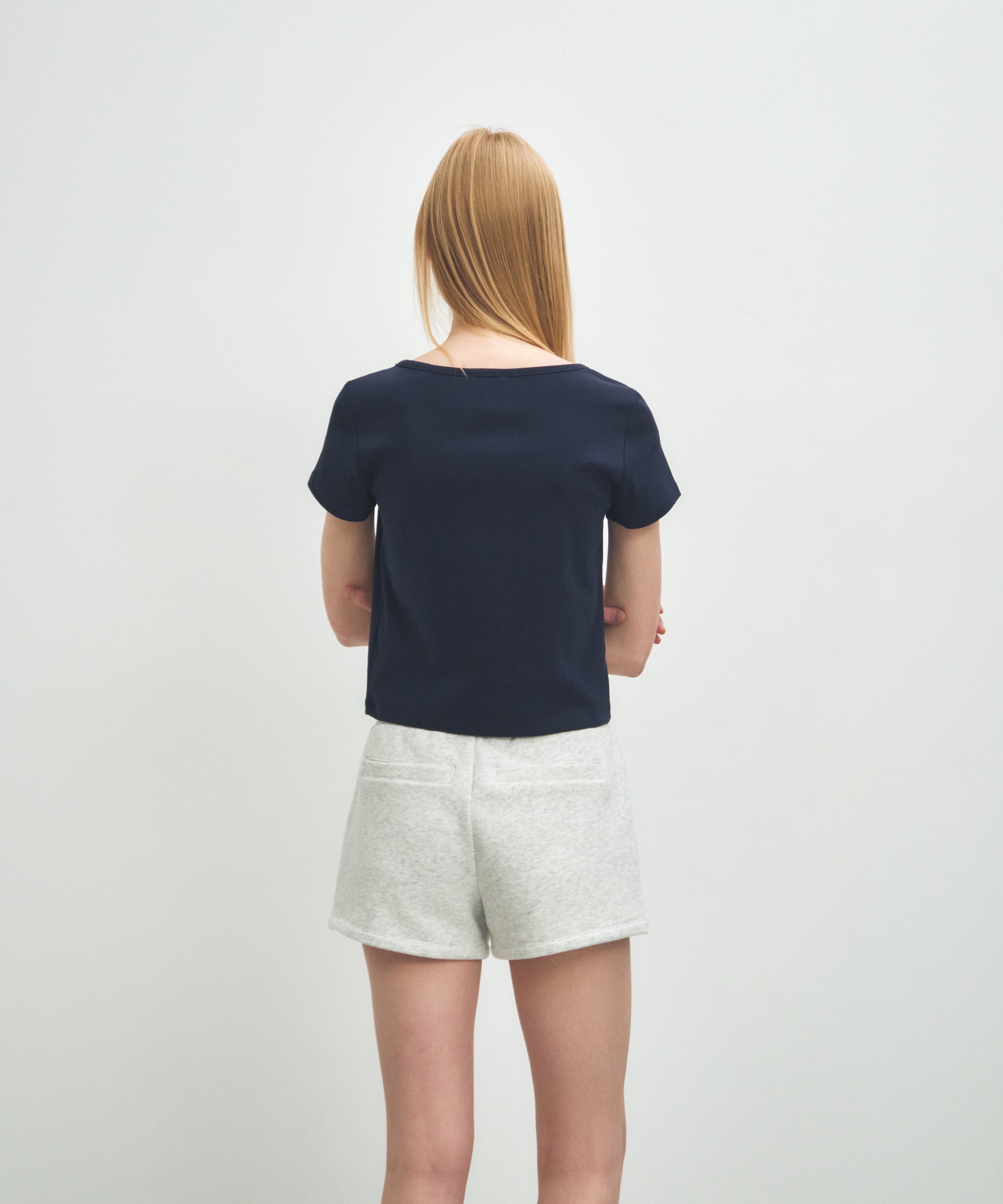 W BASIC CROP TEE
