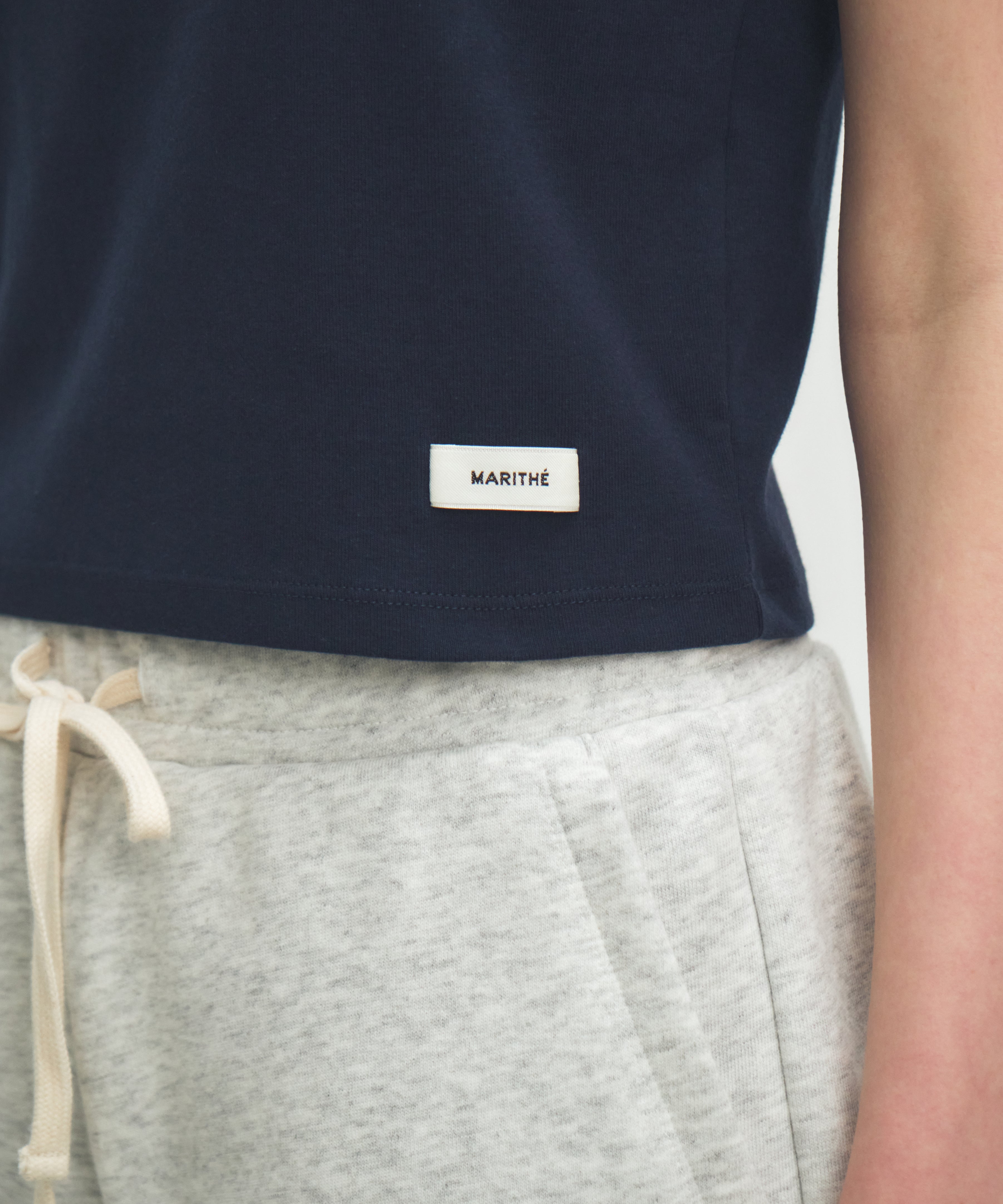 W BASIC CROP TEE