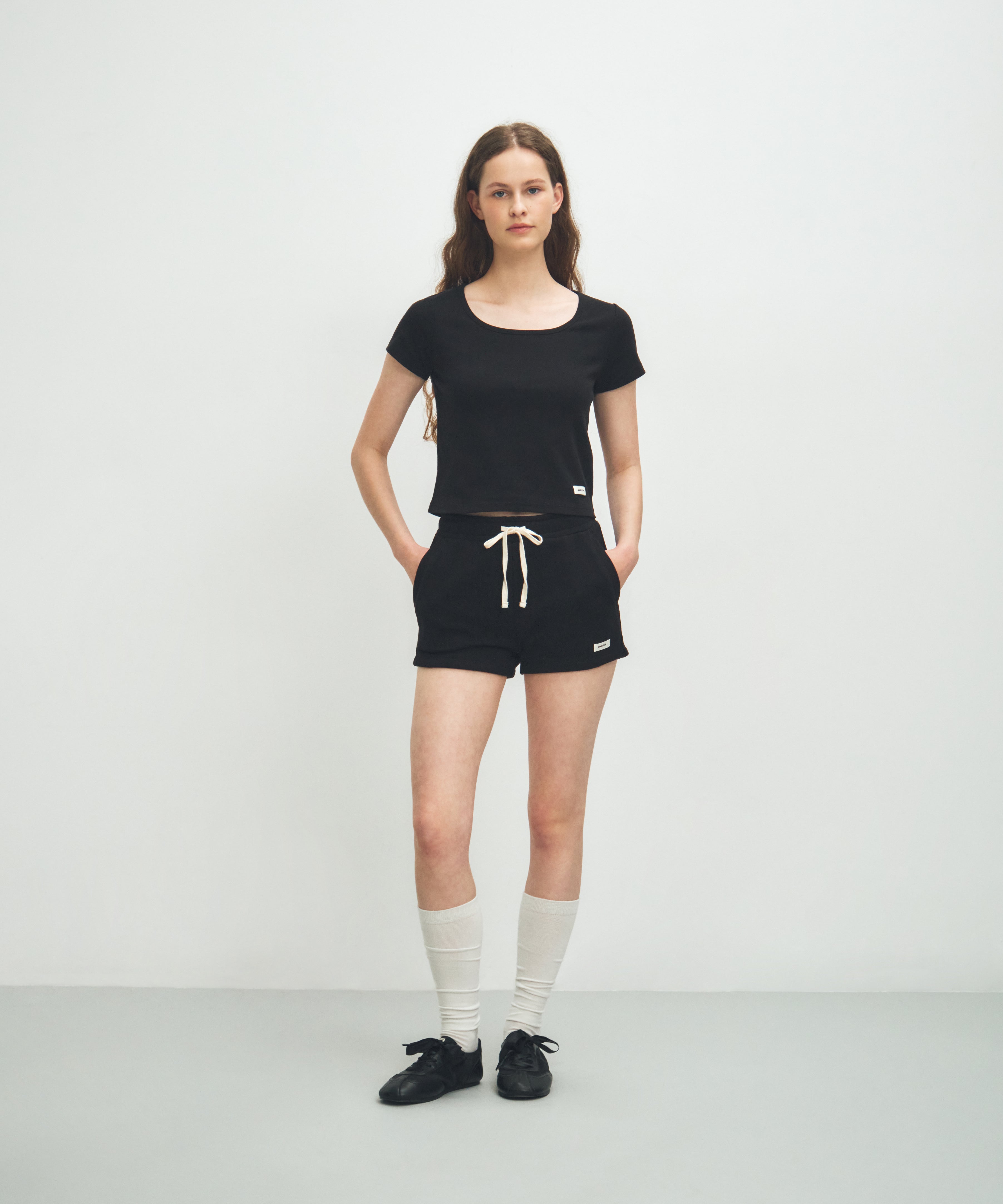 W BASIC CROP TEE