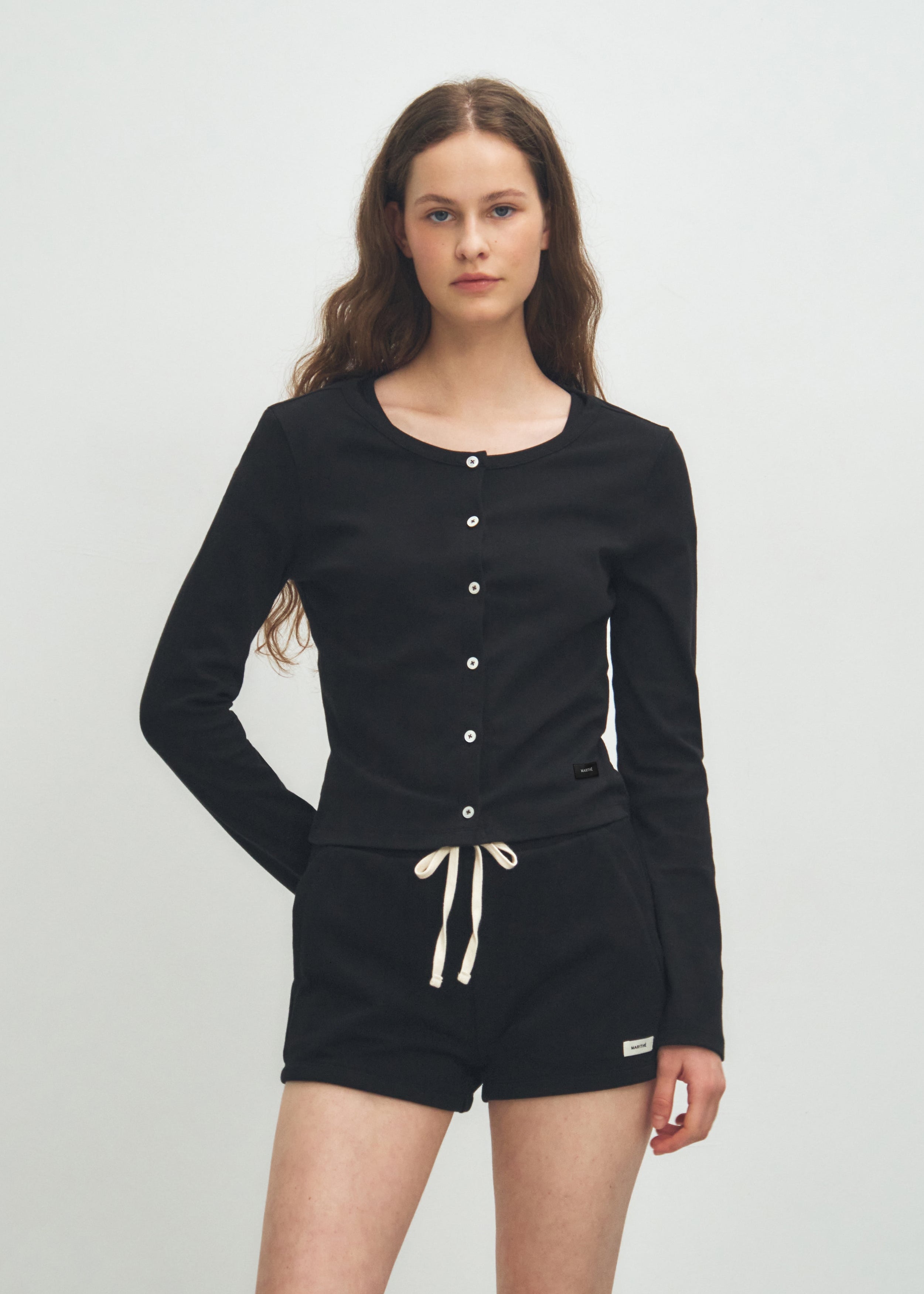 W BASIC COTTON CARDIGAN