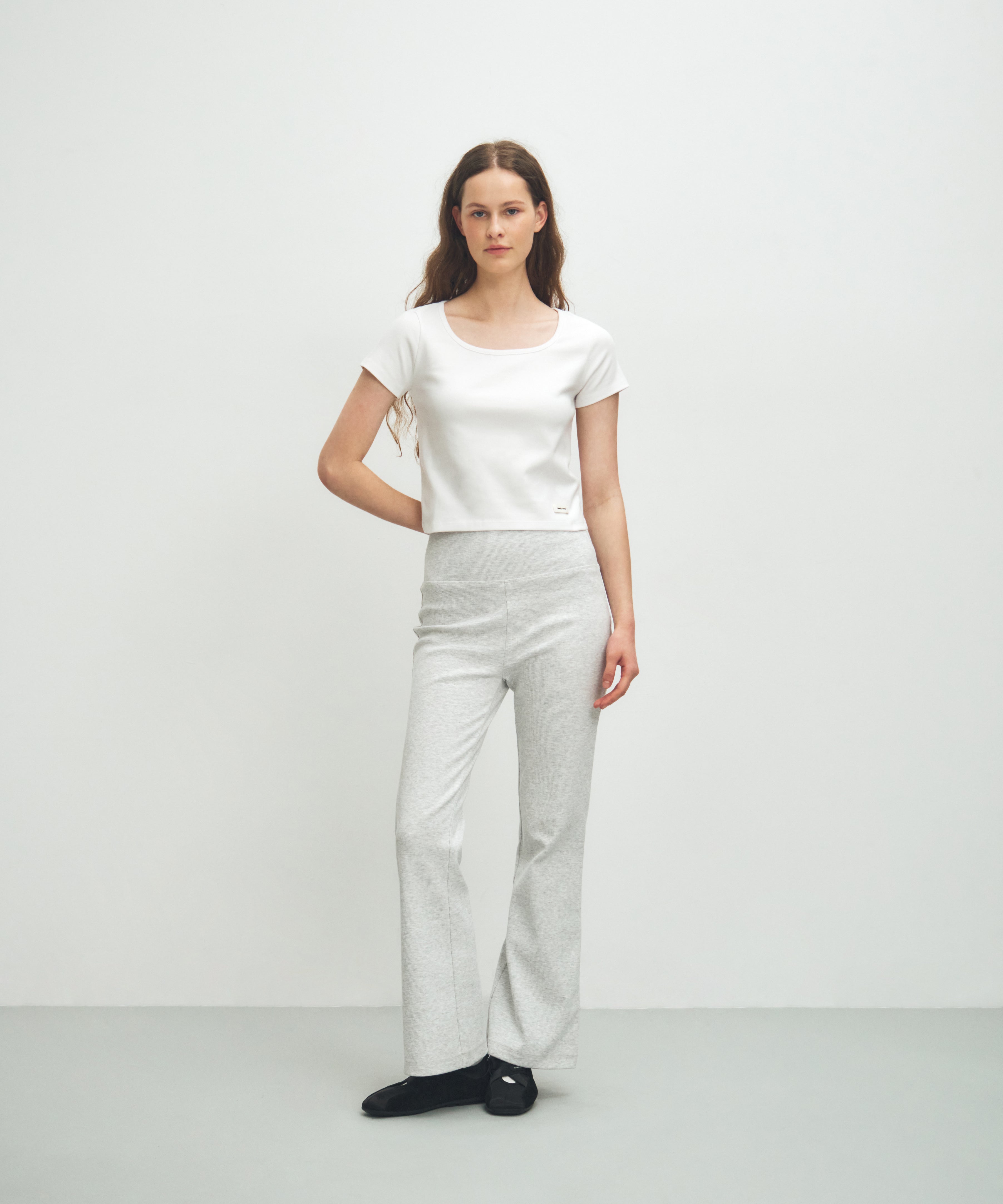 W BASIC CROP TEE