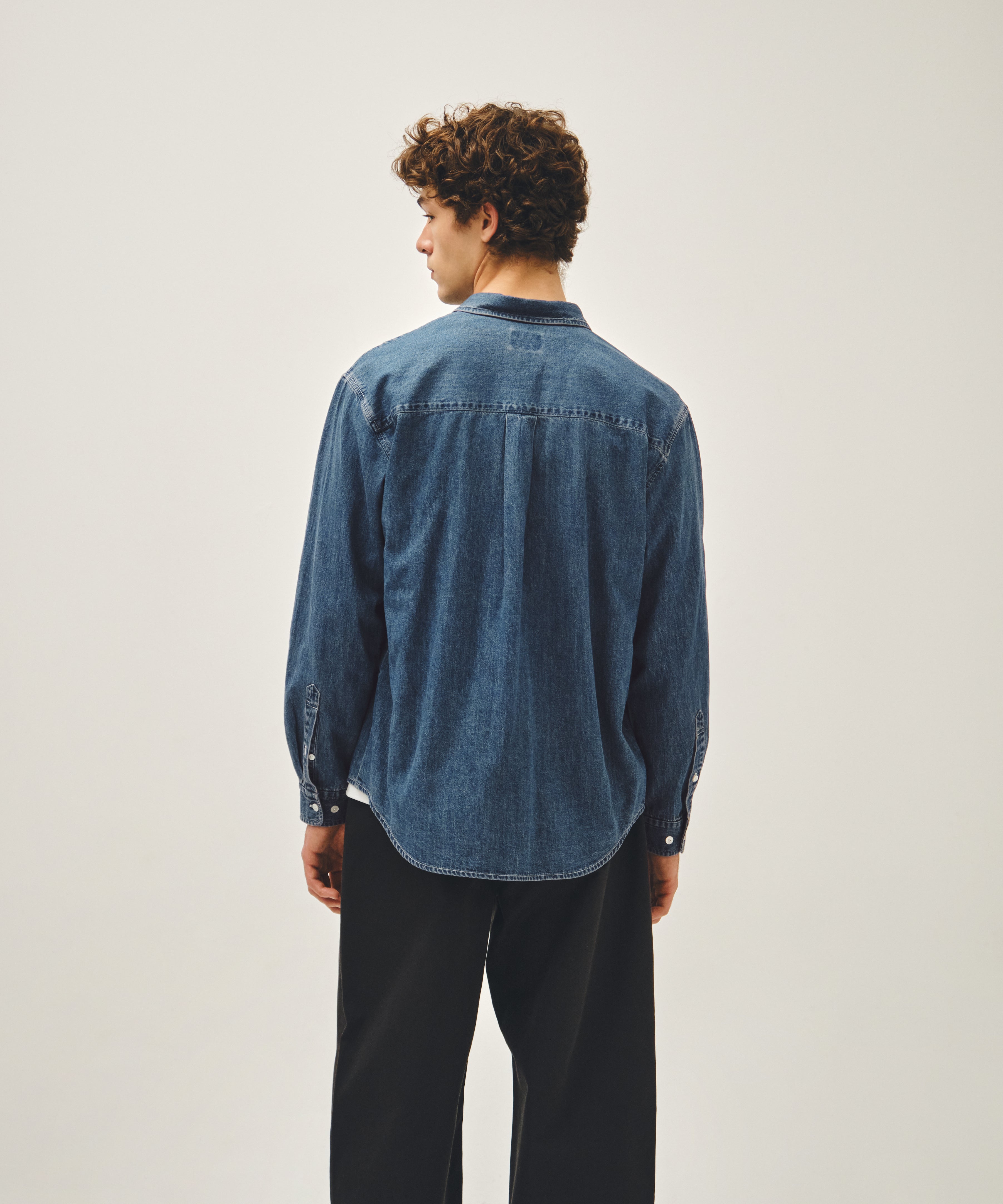 UNI BASIC DENIM SHIRT
