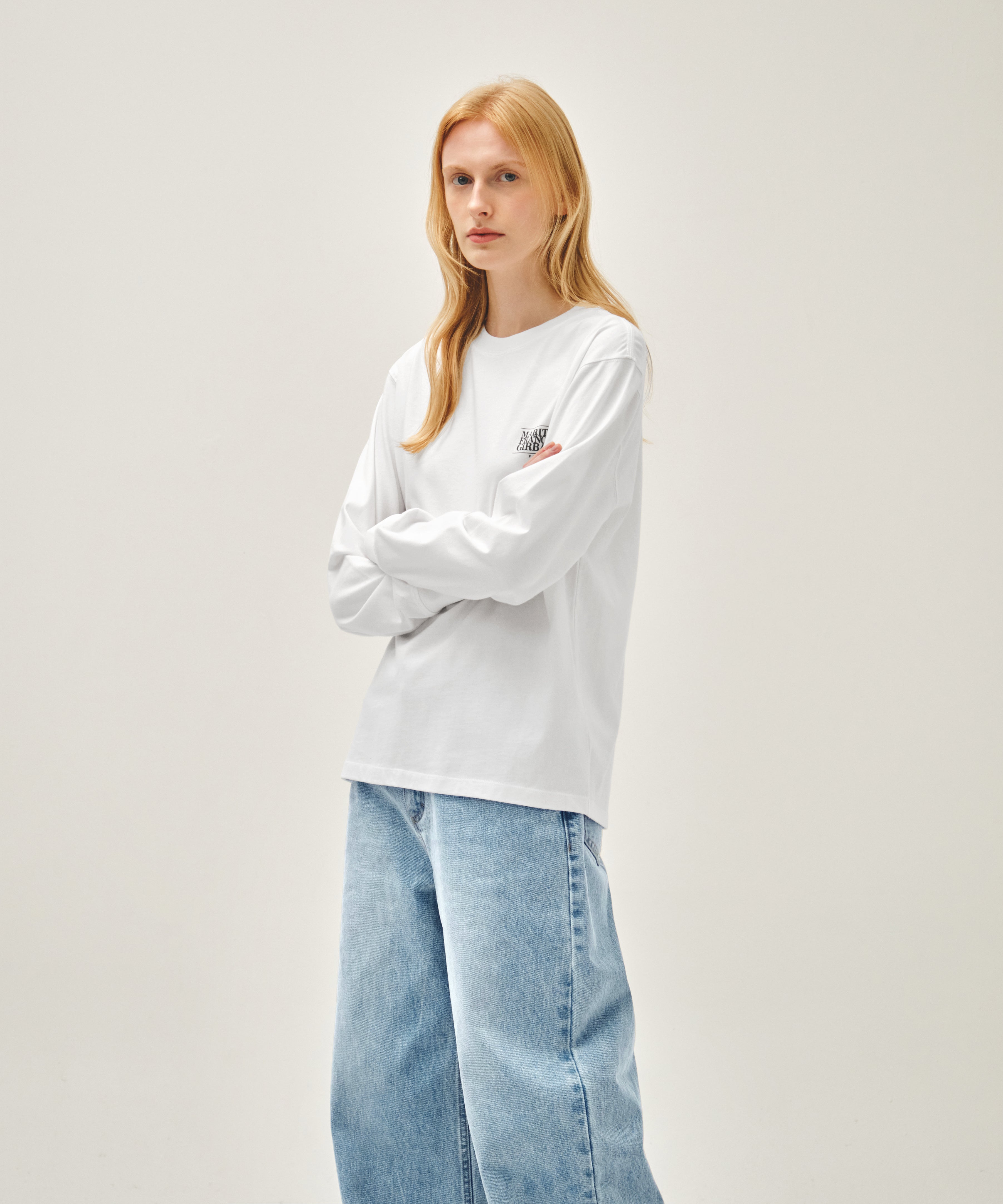 BACK CLASSIC LOGO LONG SLEEVE TEE